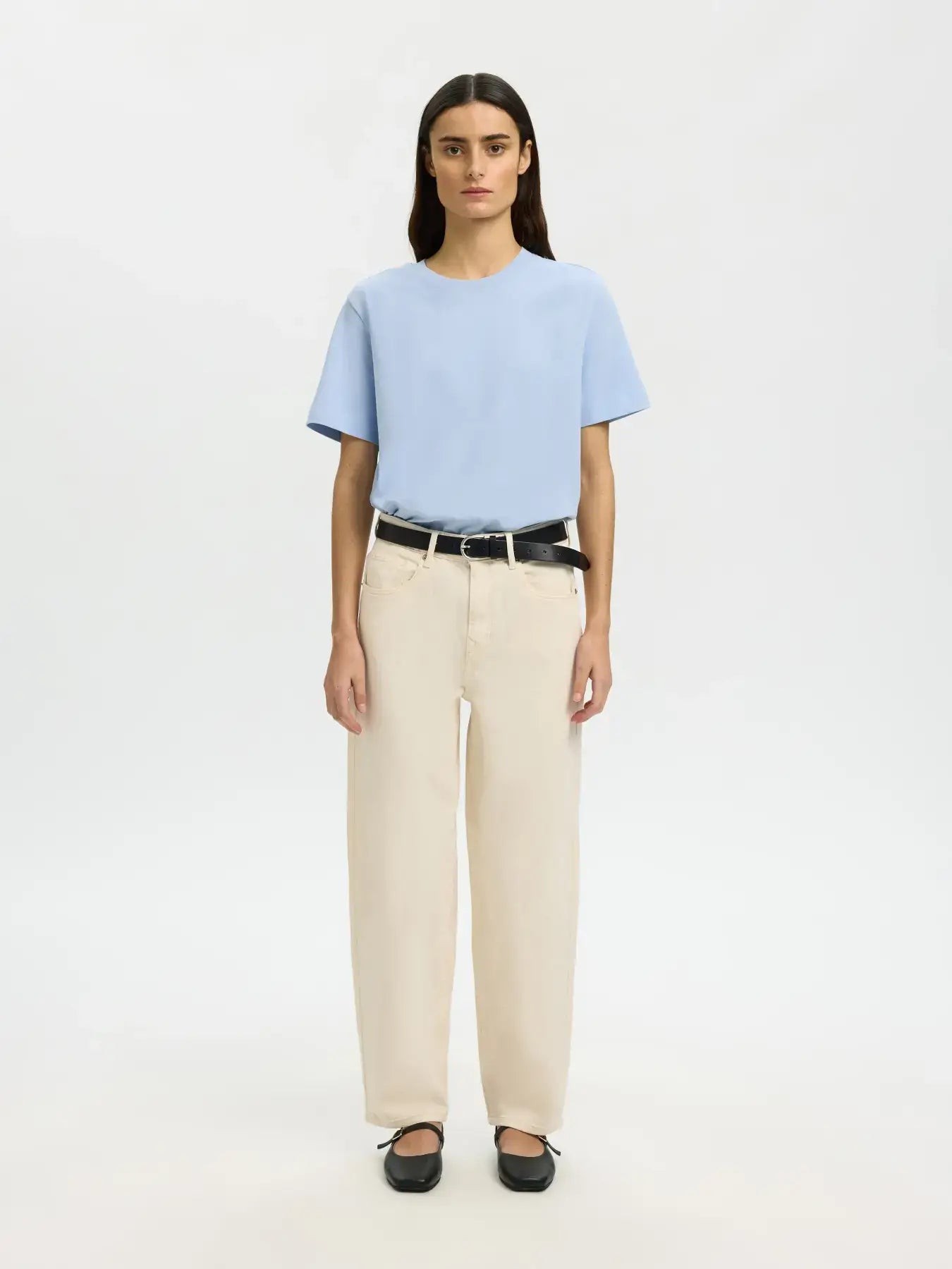 SLWEssential ss boxy - Cashmere