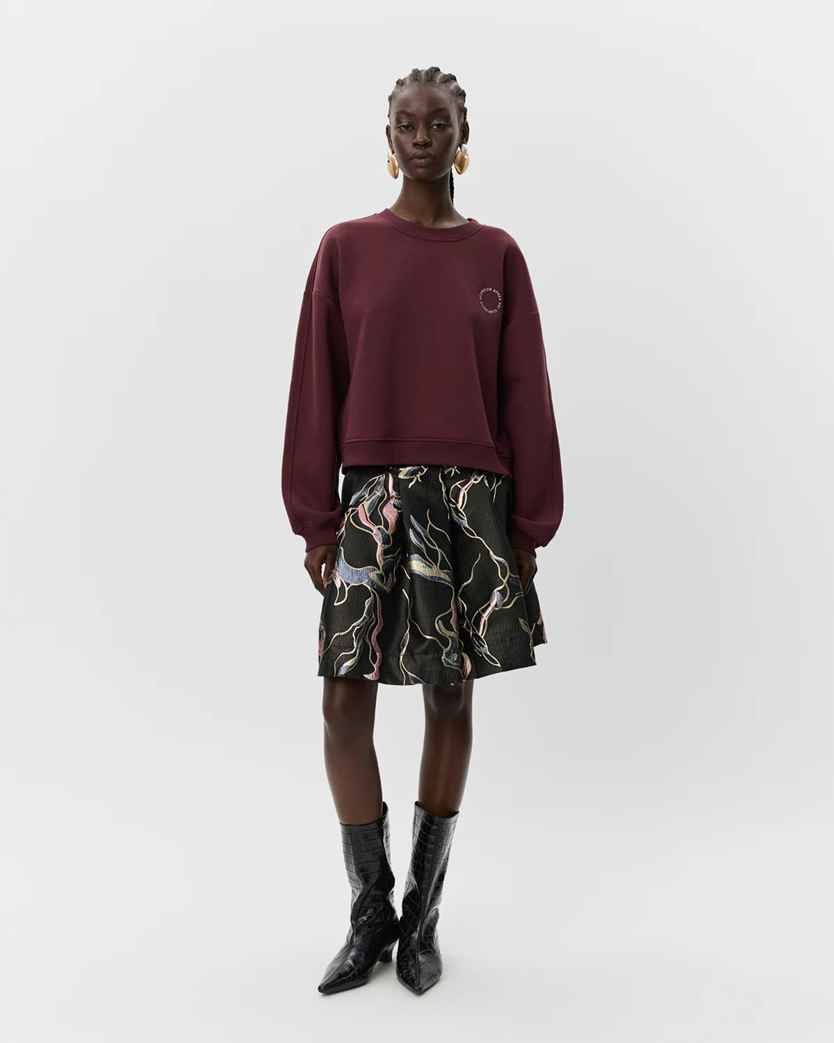 ElinSW Sweatshirt - Plum