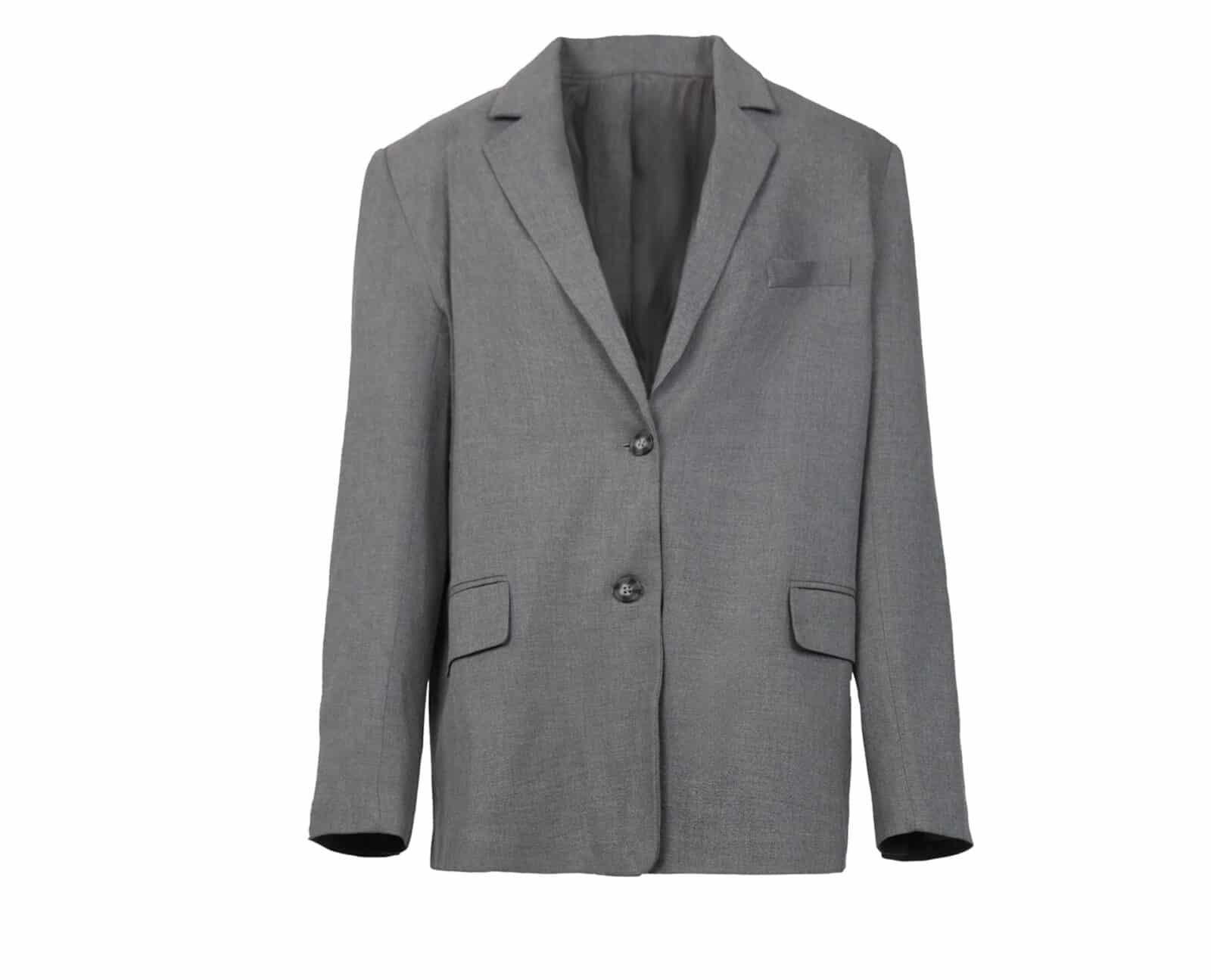 Aisha Blazer - Light Grey