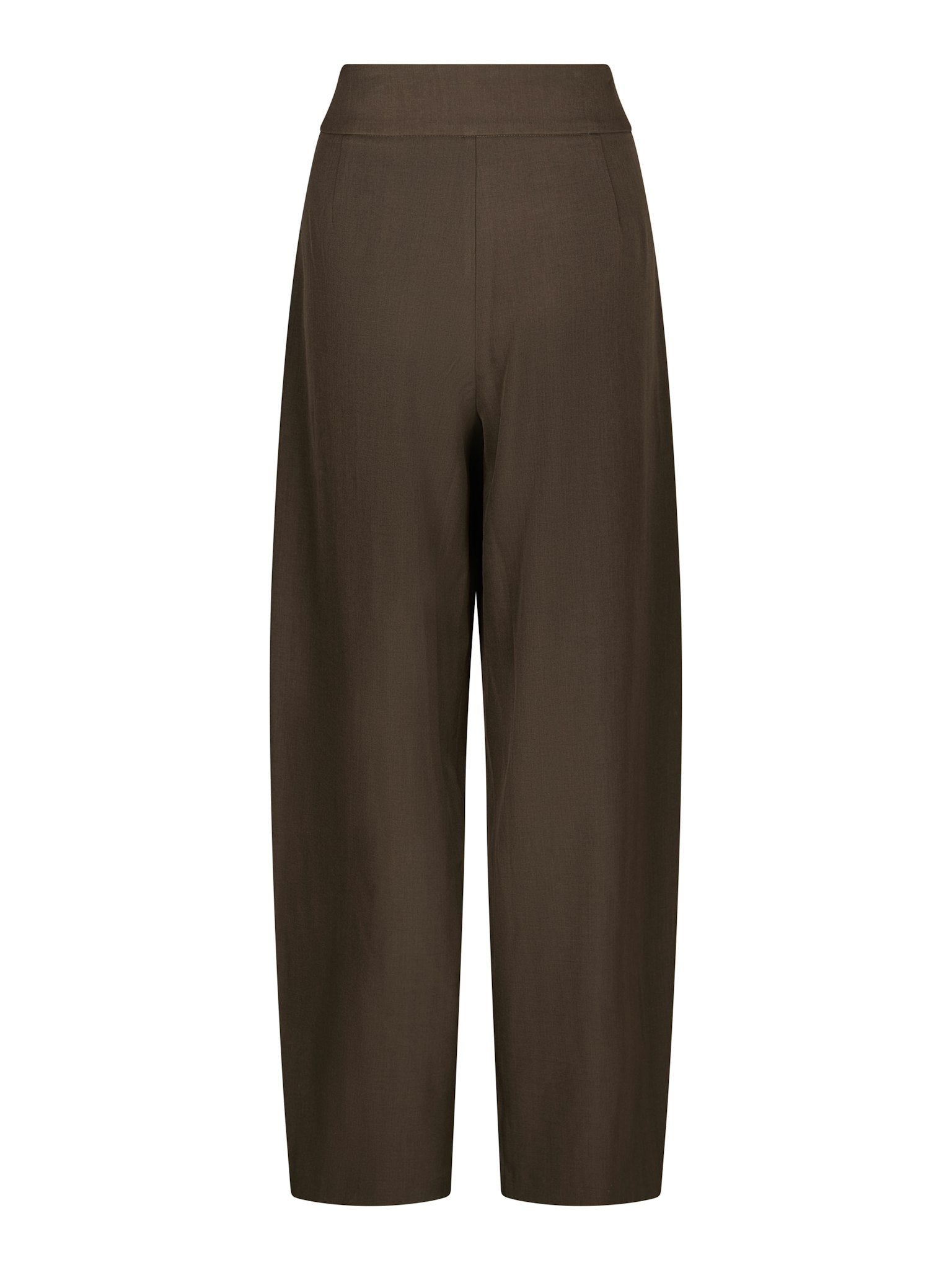 Lucille Structure Pants - Dark Brown