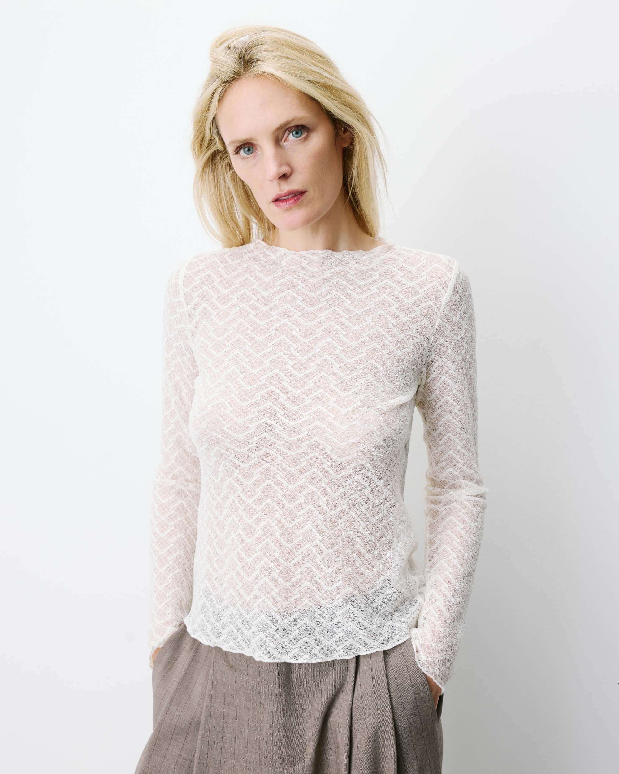 Layer-Lace-Top – Ecru
