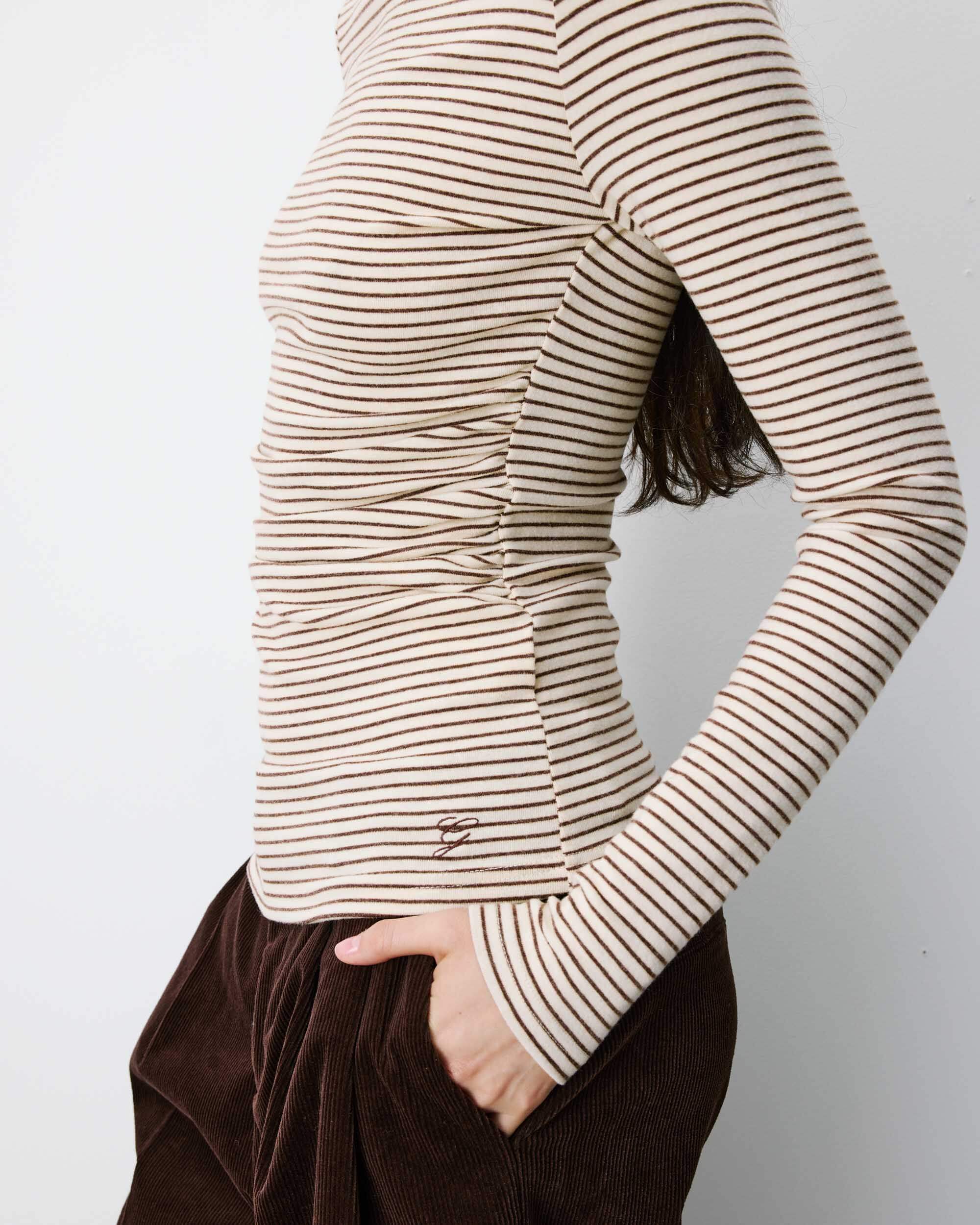 Turtle Langarm - Sable