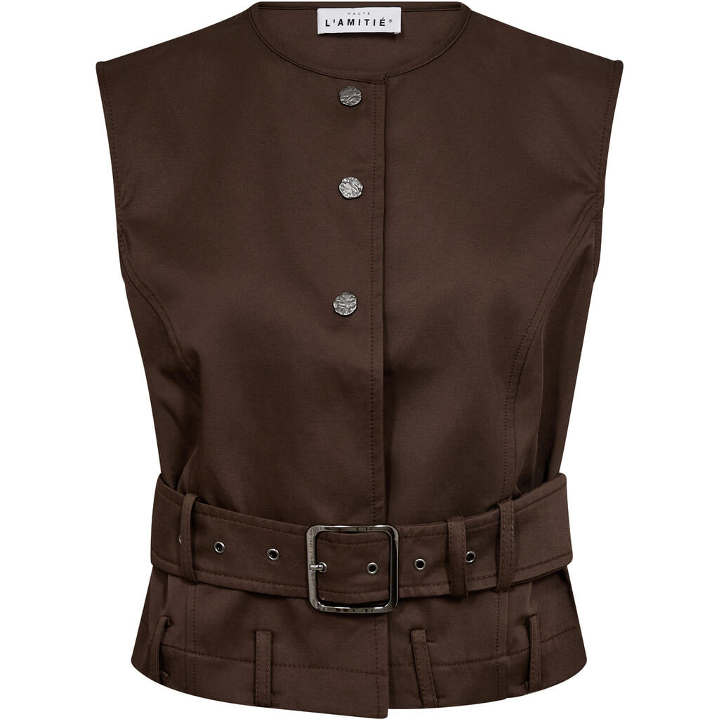 Rabi Belt Vest - Mocca