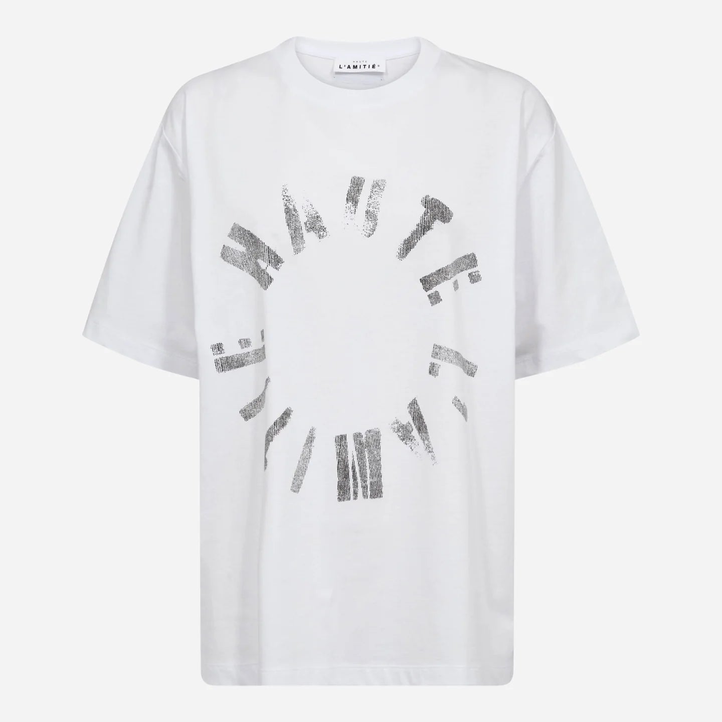 Logo circle tee - White