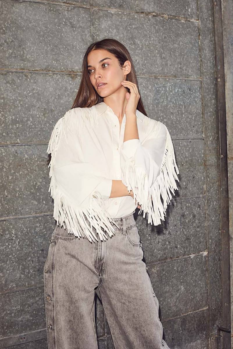 Fringe Shirt - Off White