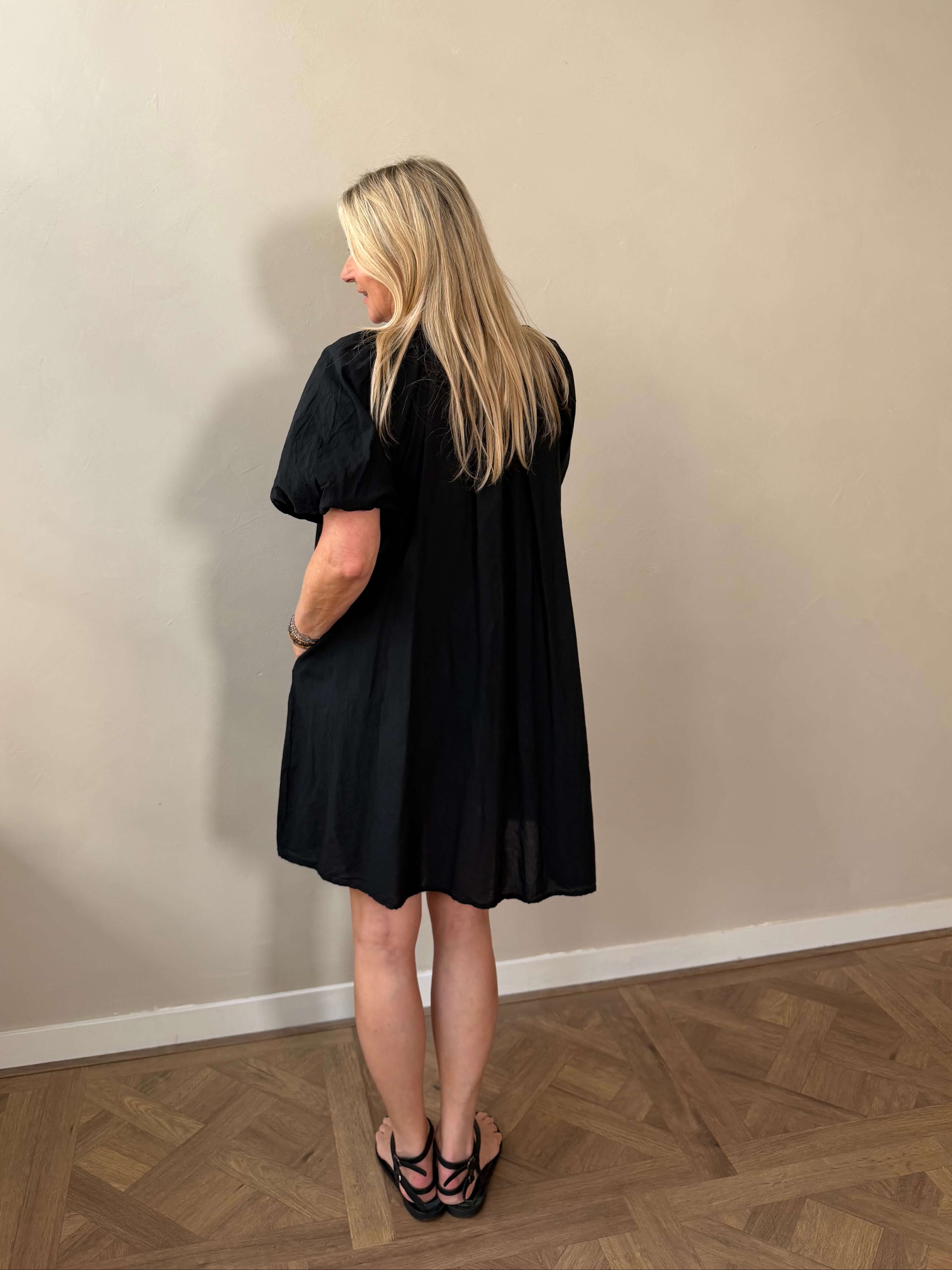 Short Summer Dress - Black
