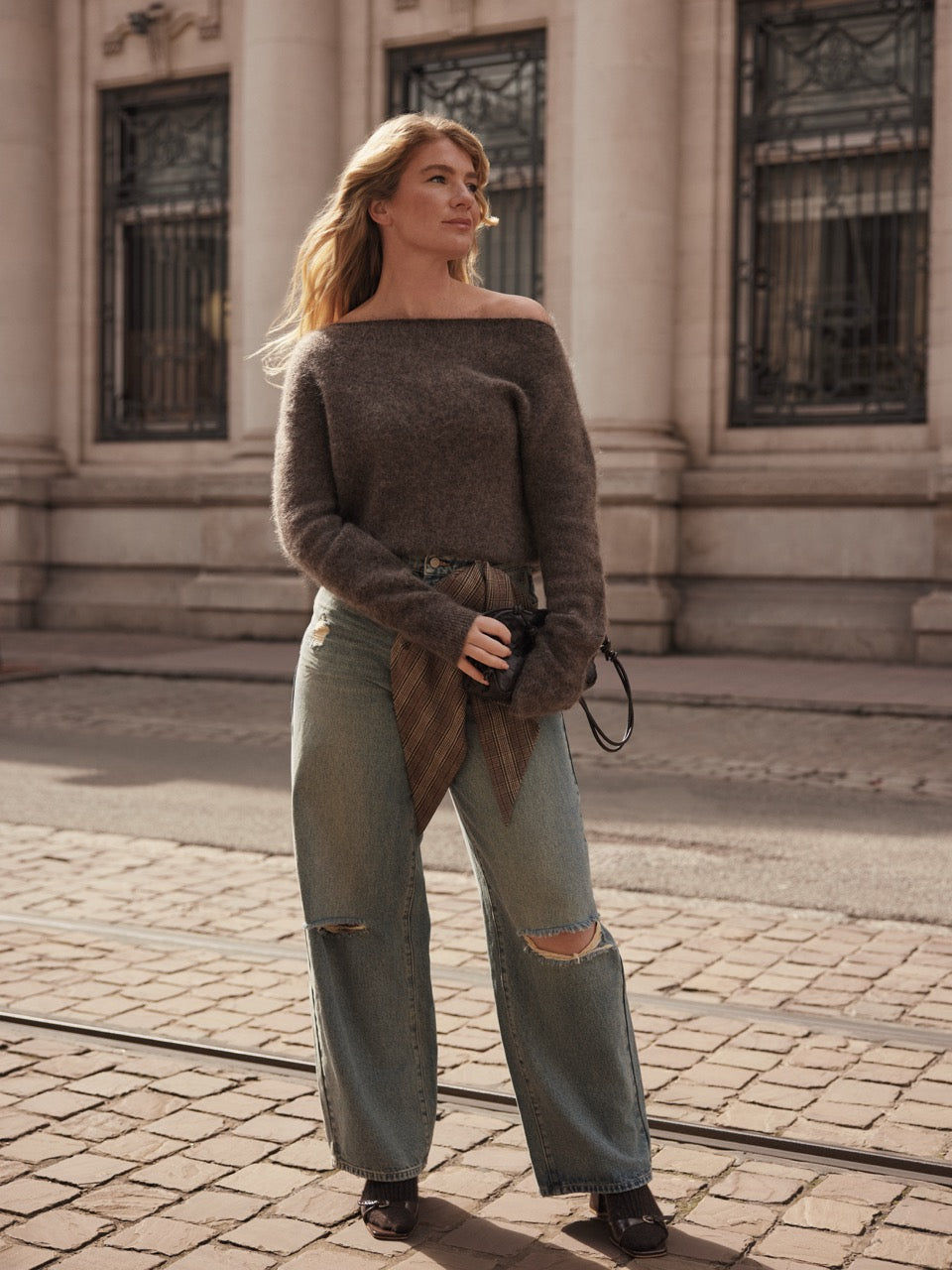River Knit - Raw Umber