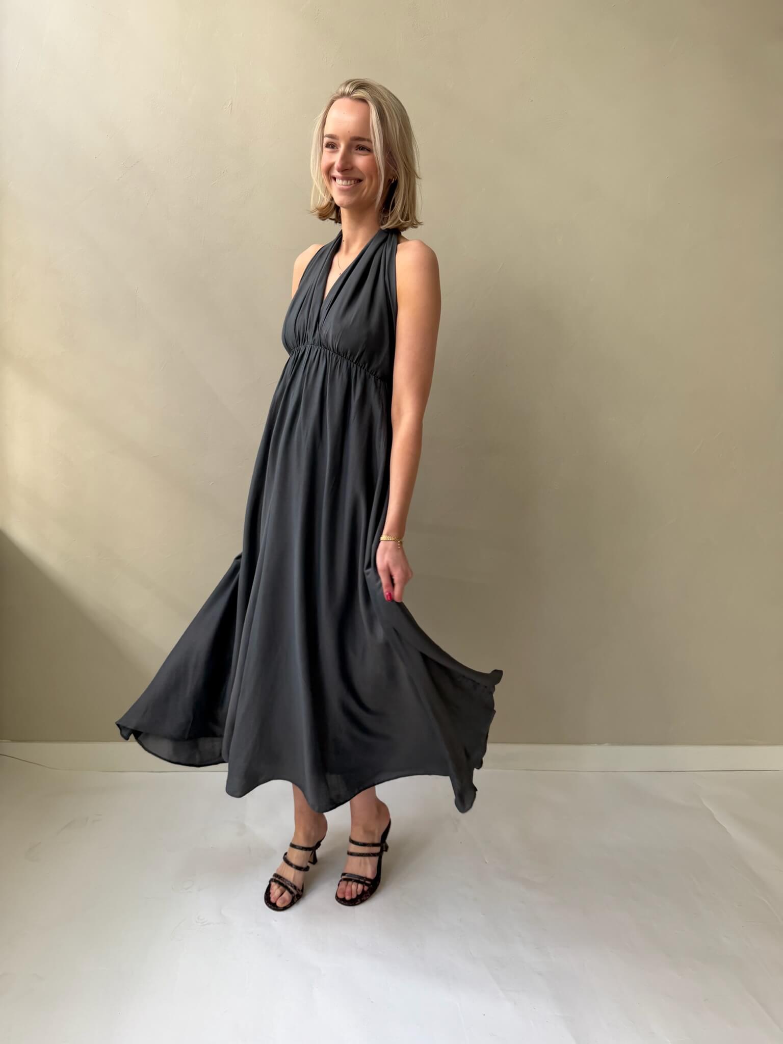 N242 Dress - Dark Grey