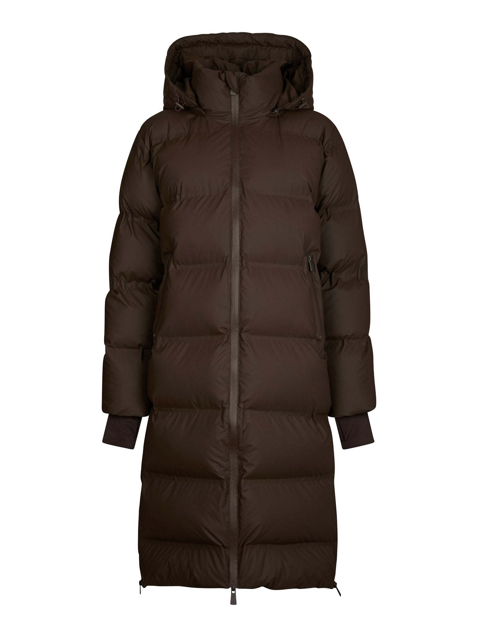 Viviana C Puffer Jacket - Dark Brown