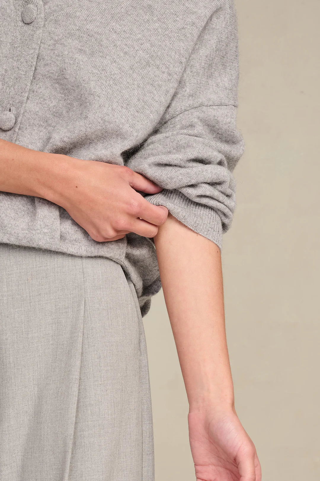 My_Trousers Edith - Silver grey