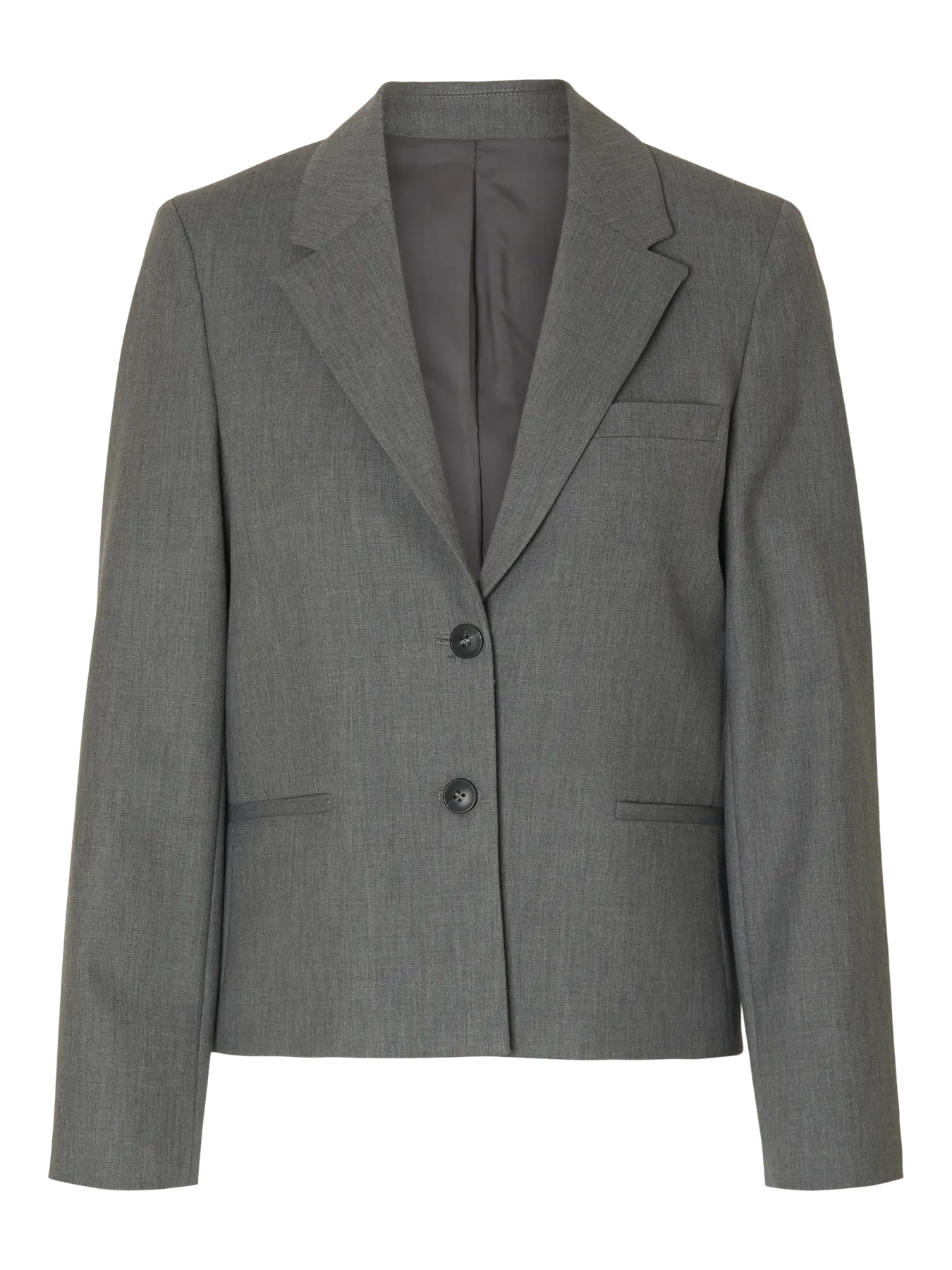 SLFRITA LANO BLAZER NOOS - Medium Grey Melange