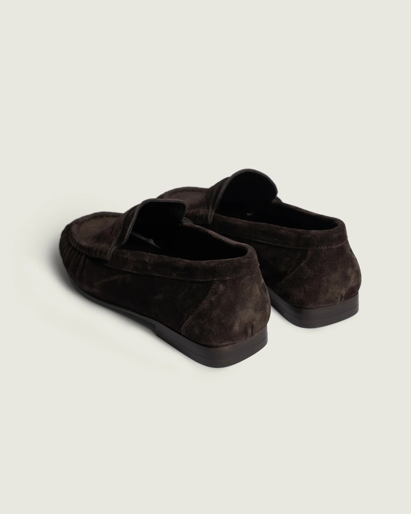 Penny Loafer Falte – Dunkelbraun