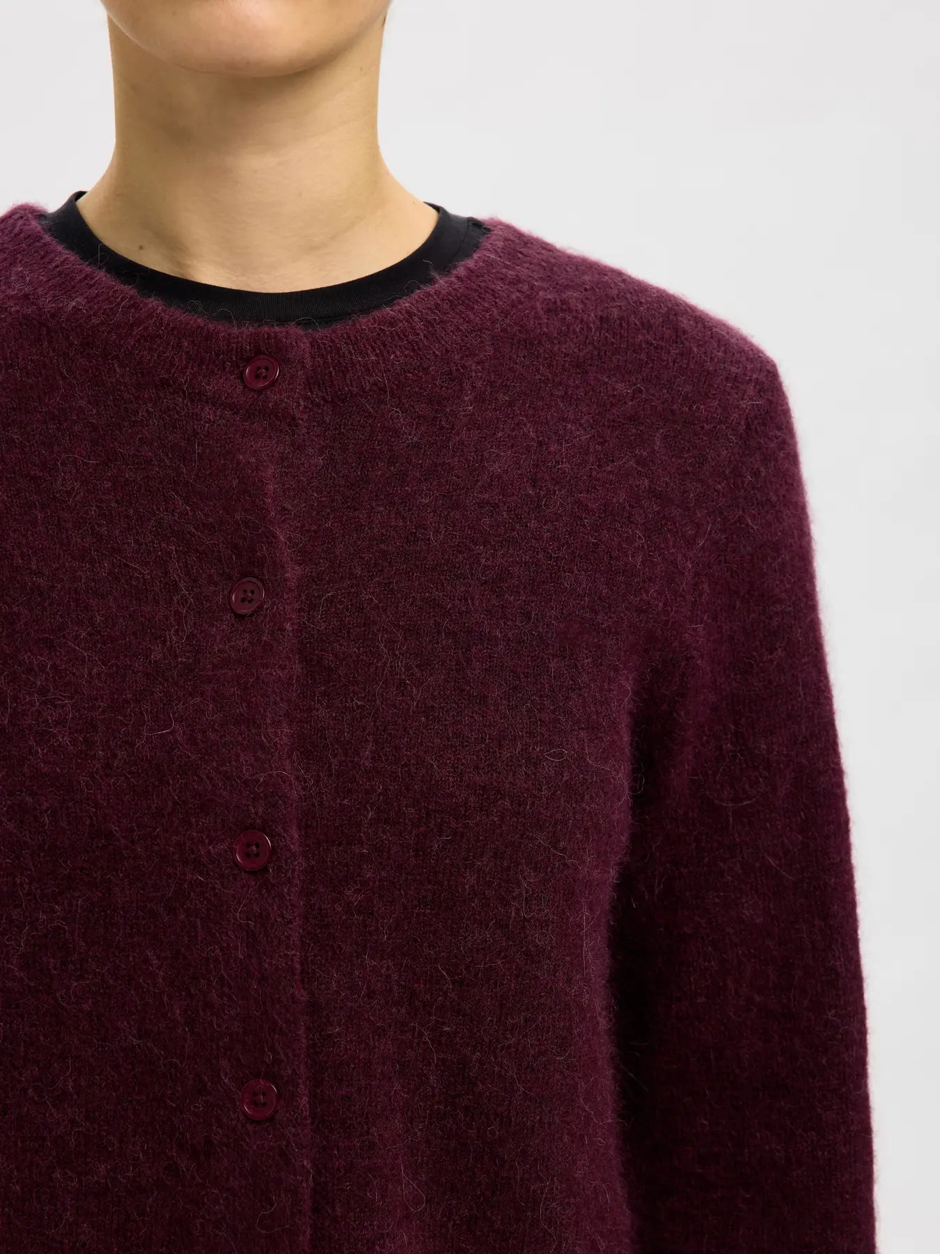 SLFlulu Knit Cardigan - Fig