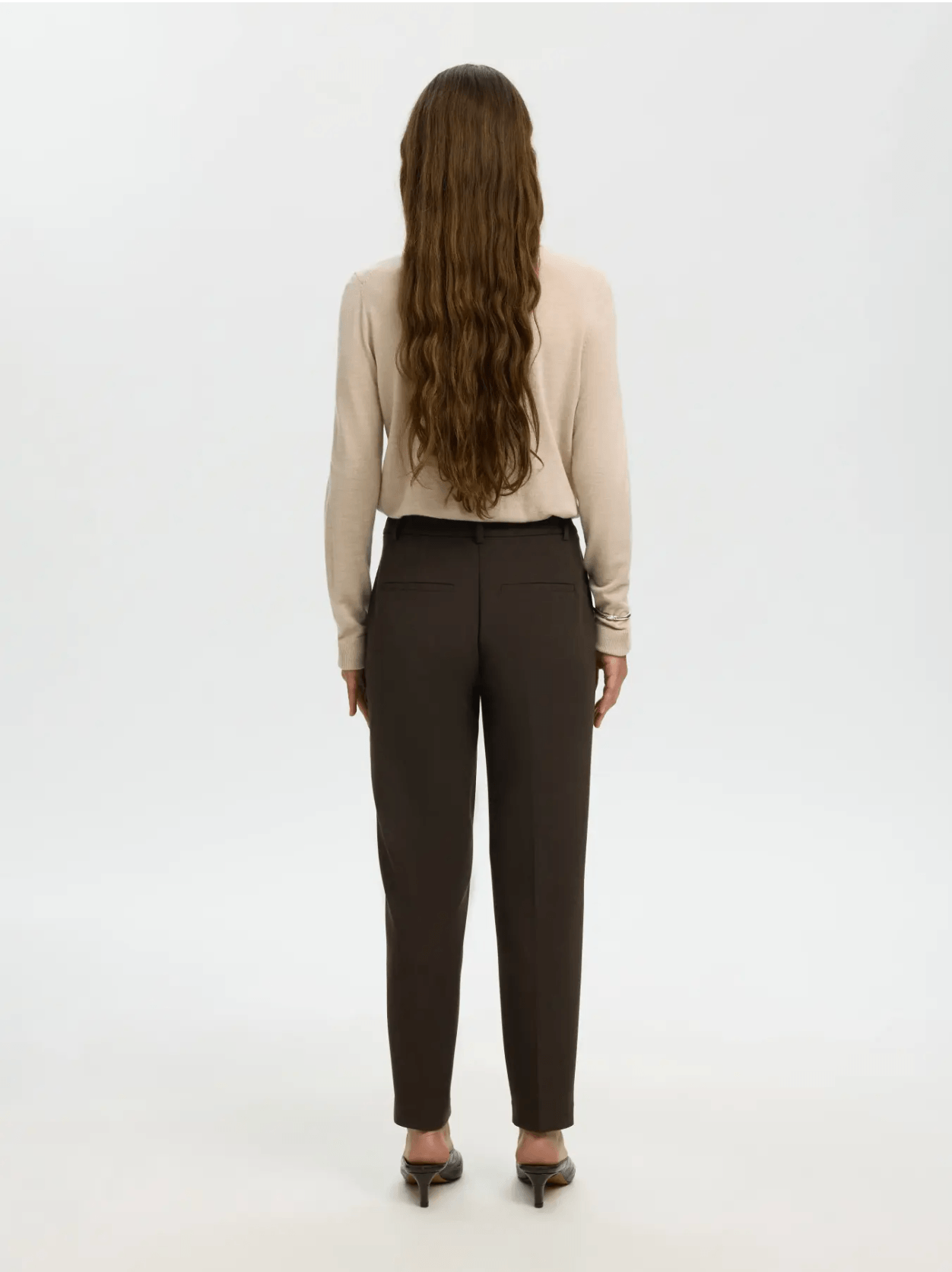 SLFRita-Ria MW Cropped Pant Mel - Delicioso Mel.