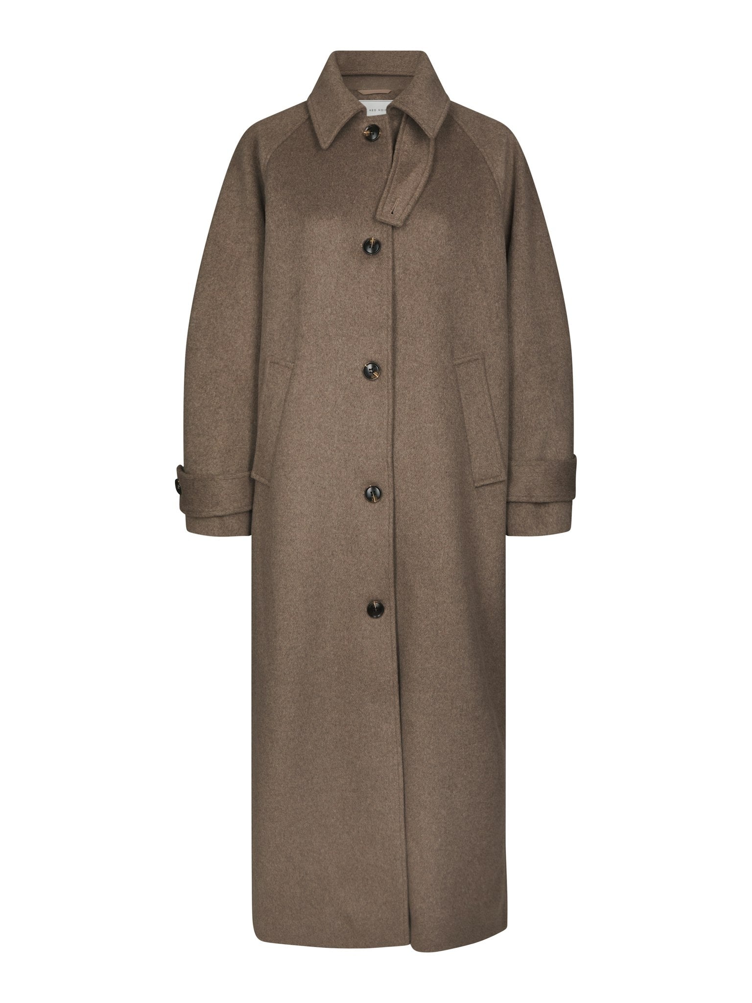 Keaton Wool Coat - Taupe