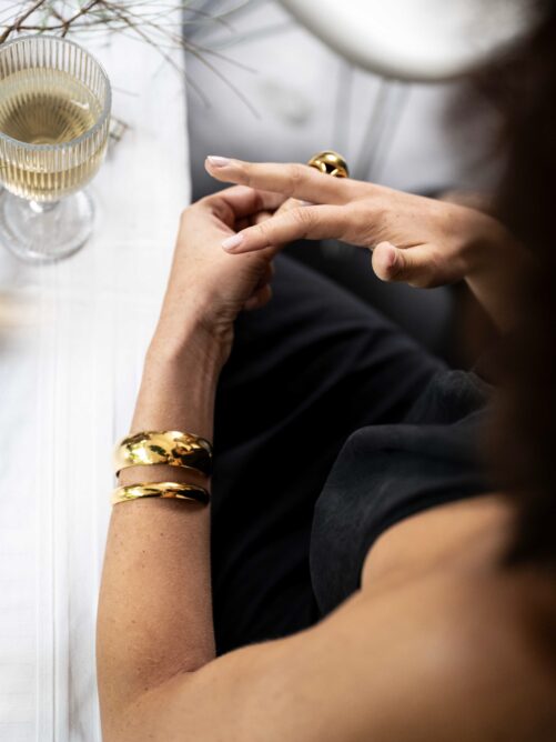 Lumiere Bangle S - Goud