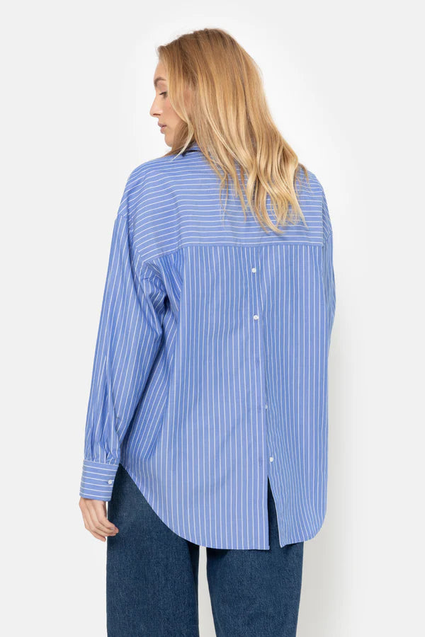 Marin Shirt - Blue/ White Stripe