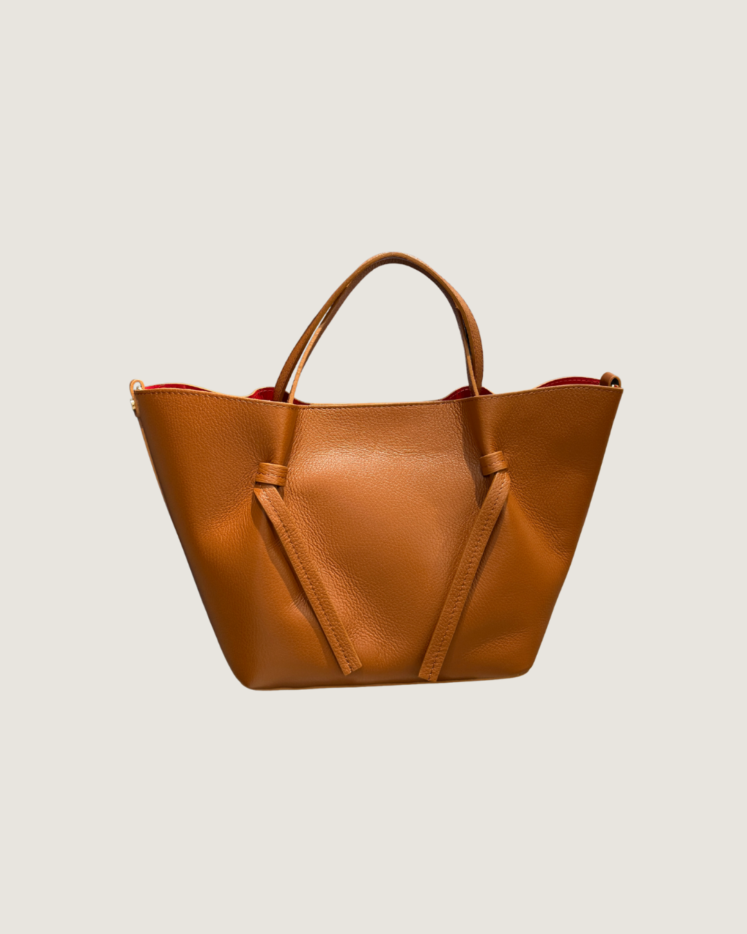 Medium Fold Bag - Cognac