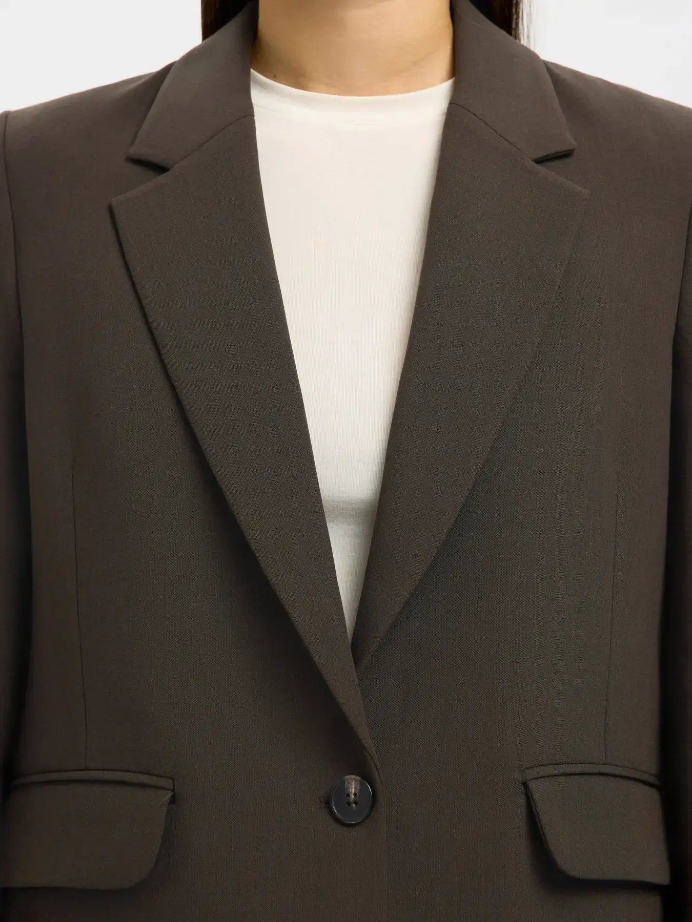 SLFRita LS Relaxed Blazer Mel - Delicioso Mel.
