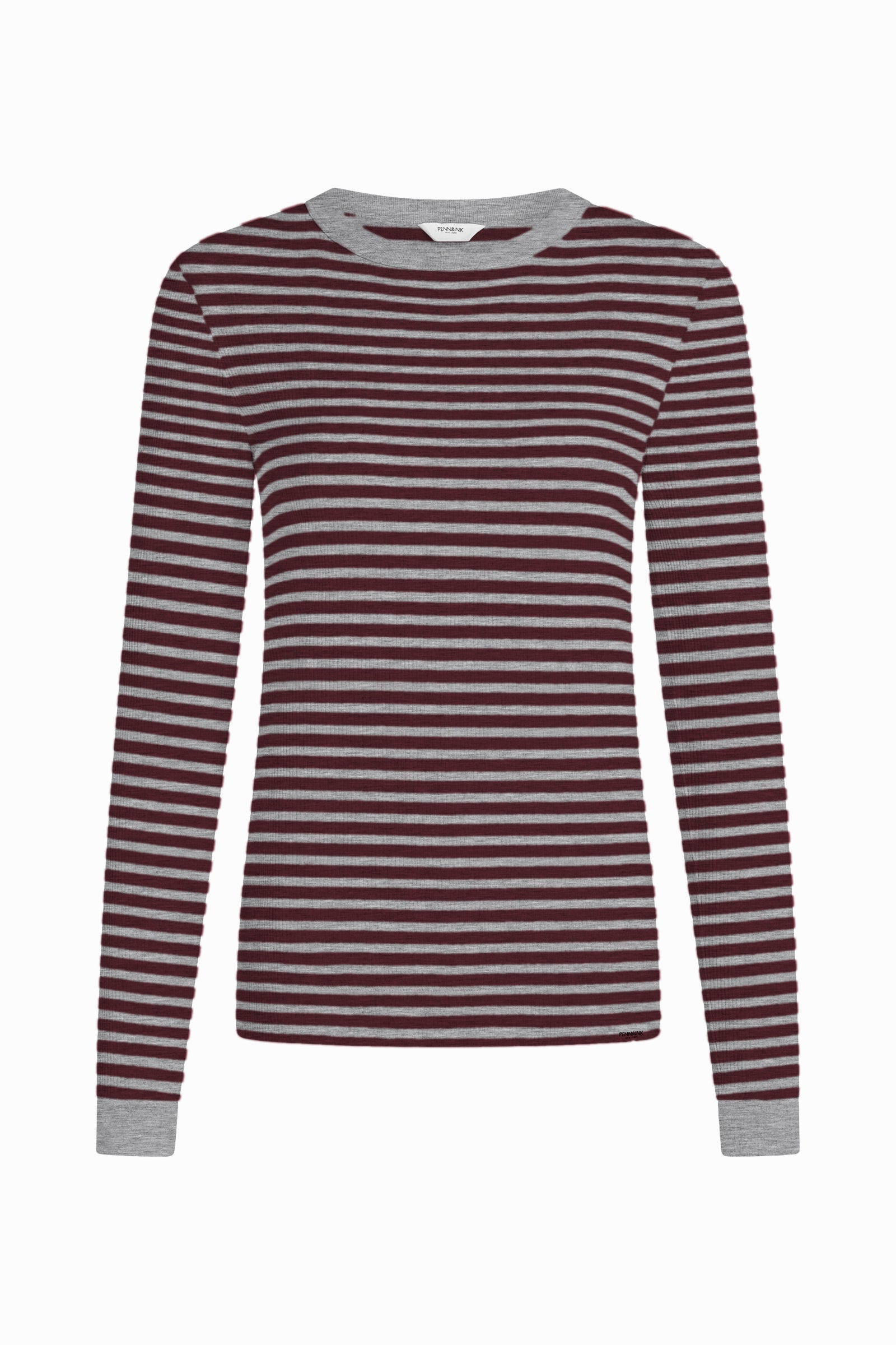 W25F1745 - STM - Grey Mel. Aubergine