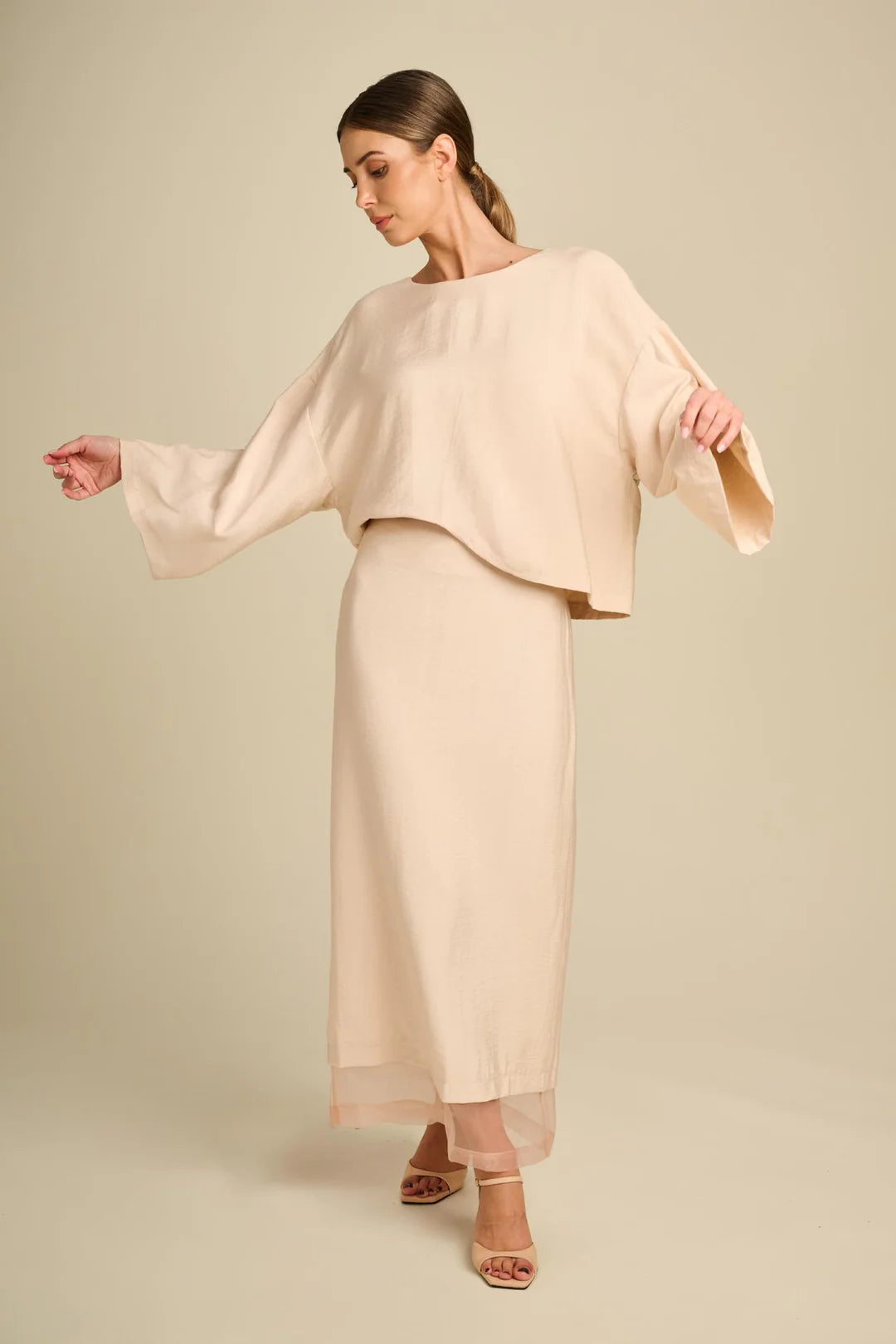 A_Blouse Delicate - Powder