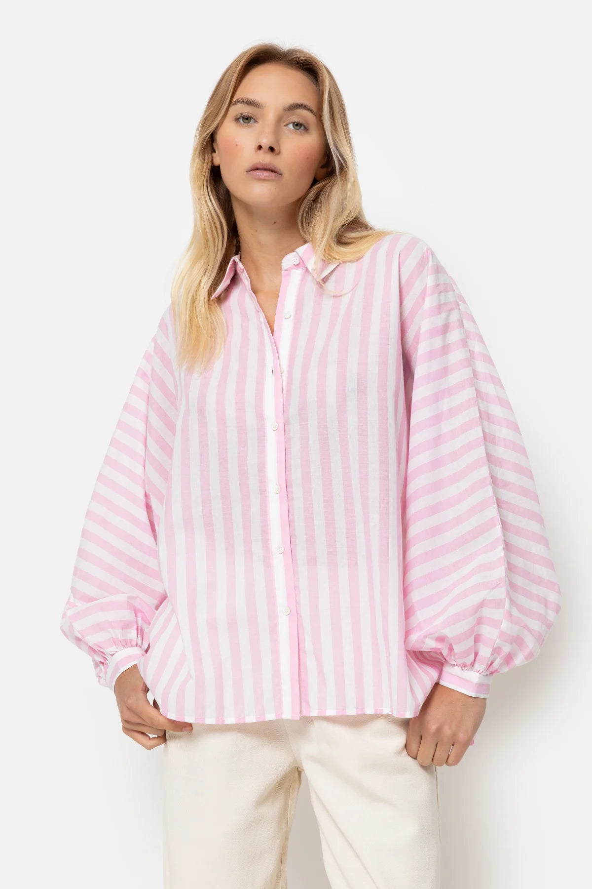 Gala - Light pink stripe