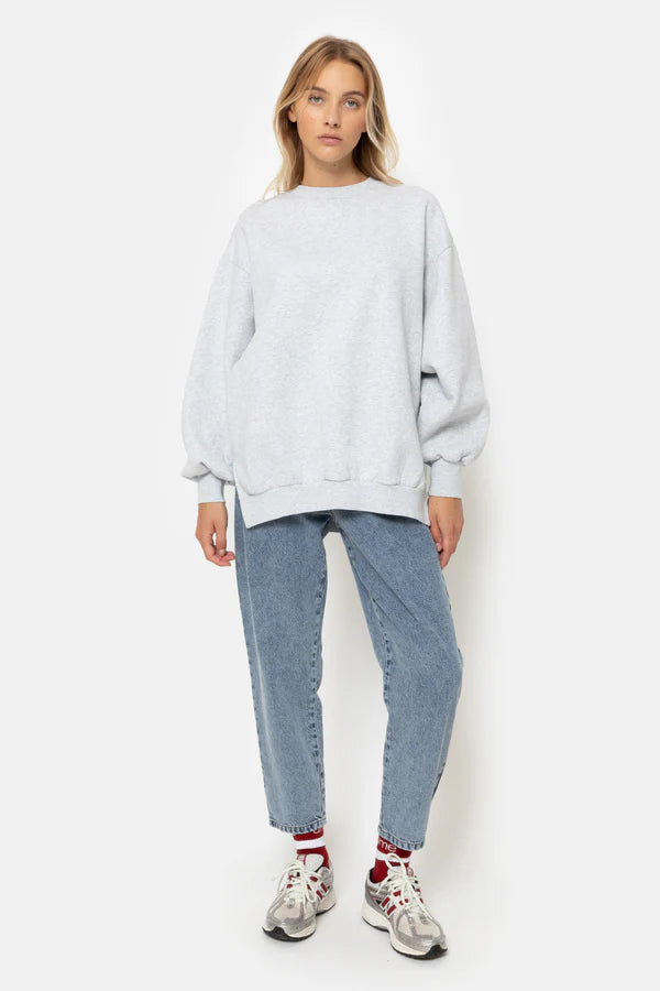 ULLA Oversized Sweatshirt - Marled Grey