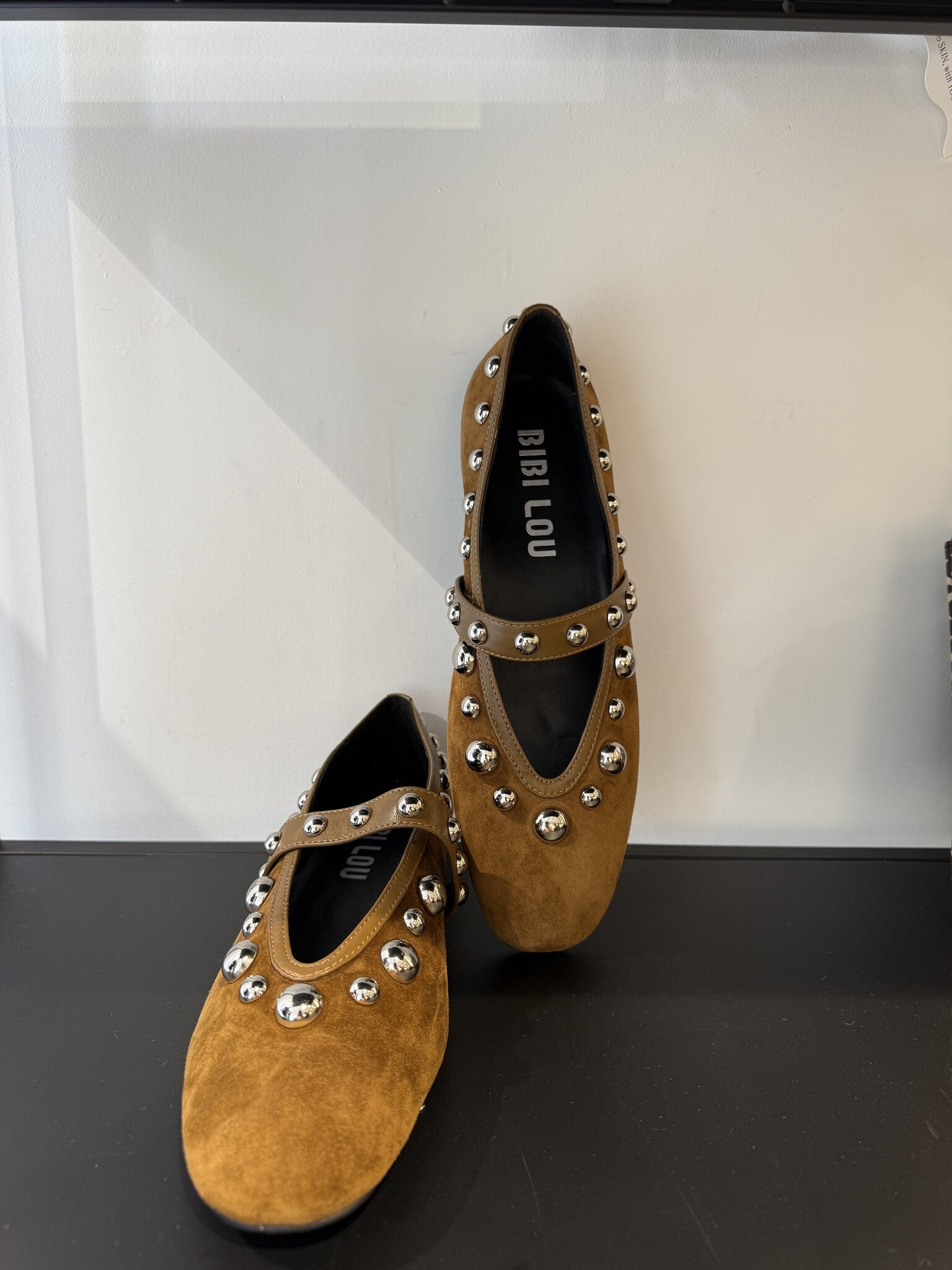 Bailarinas - Kid Suede Cuero