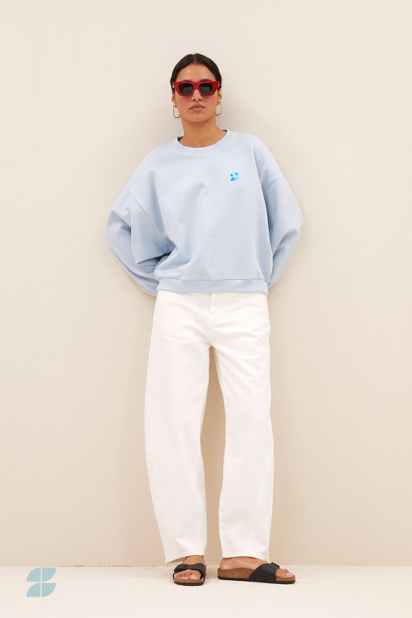 bibi logo sweater - skyway