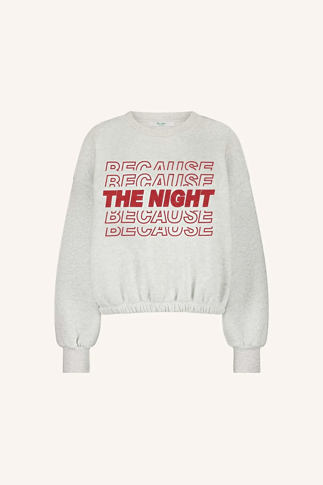 Bodil Nights sweater - Light grey mel