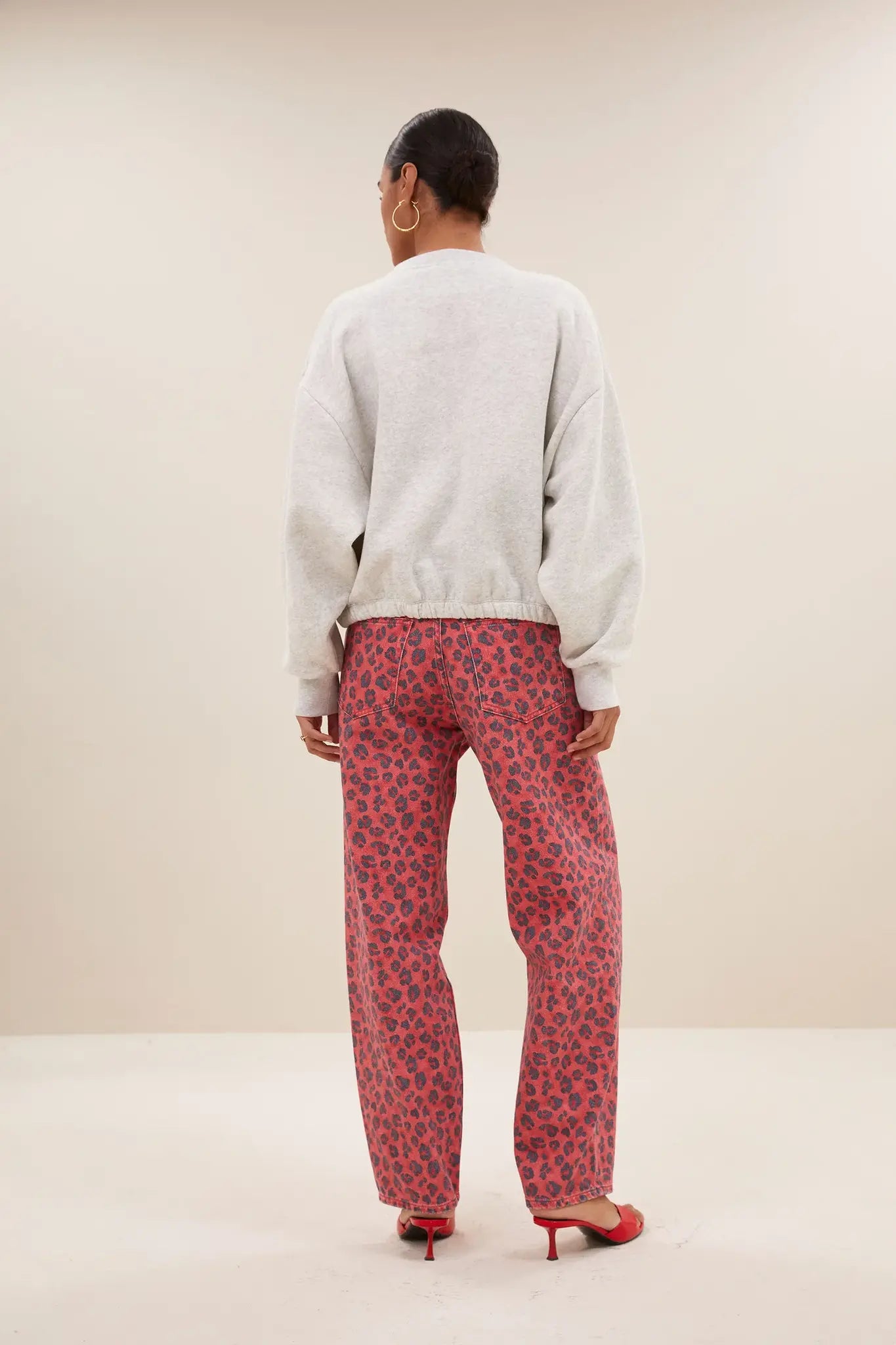 Bodil Nights sweater - Light grey mel