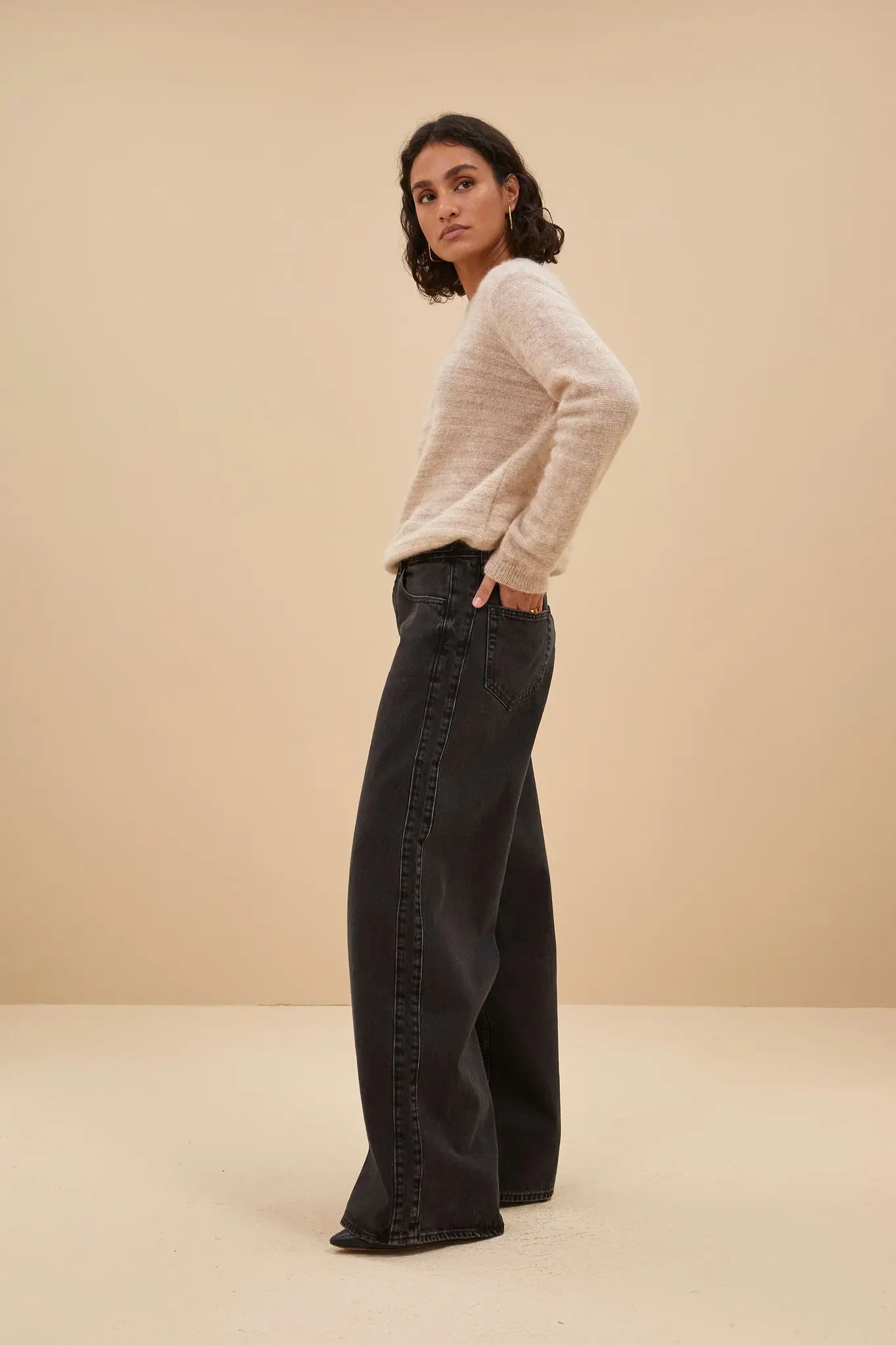 jaden pant - jet black