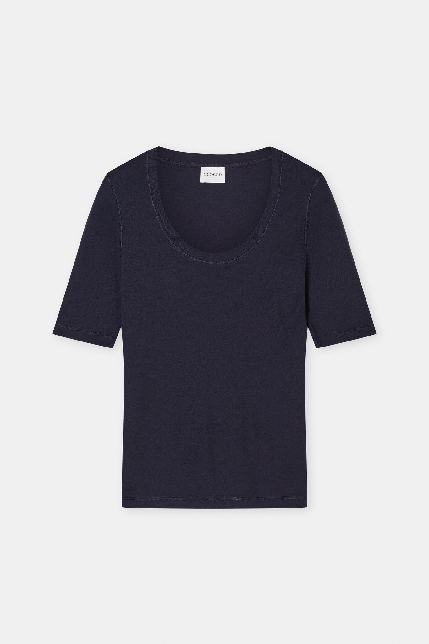 Wide Neck Short Sleeve - Dark Night