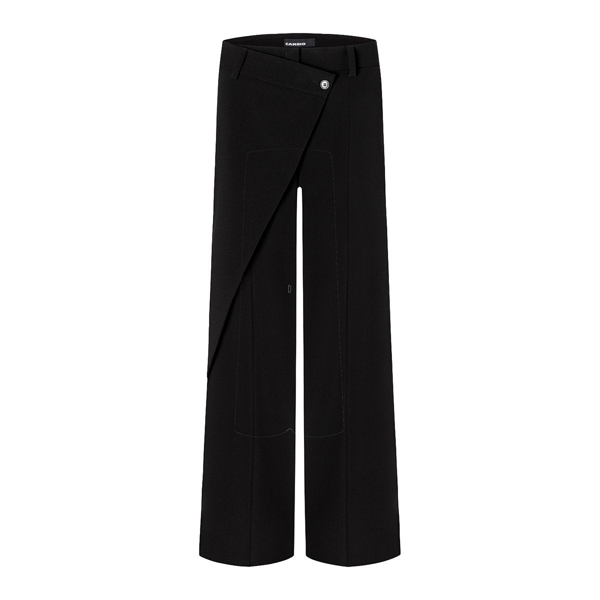 Anais Wrap Front - Black