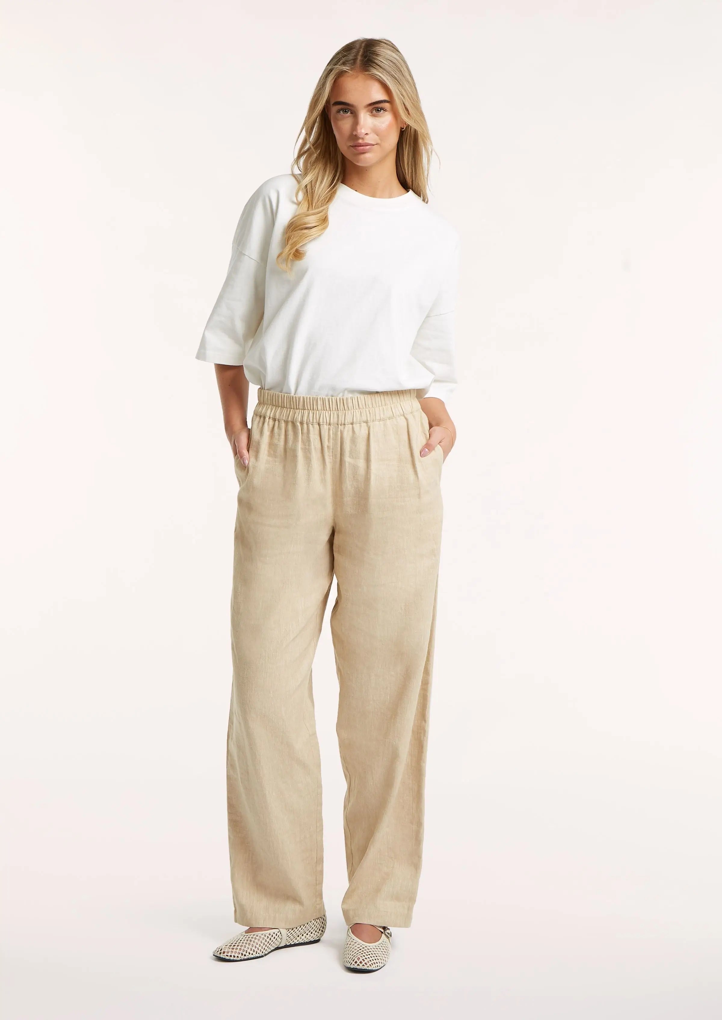 Skyler pants - Safari Tan