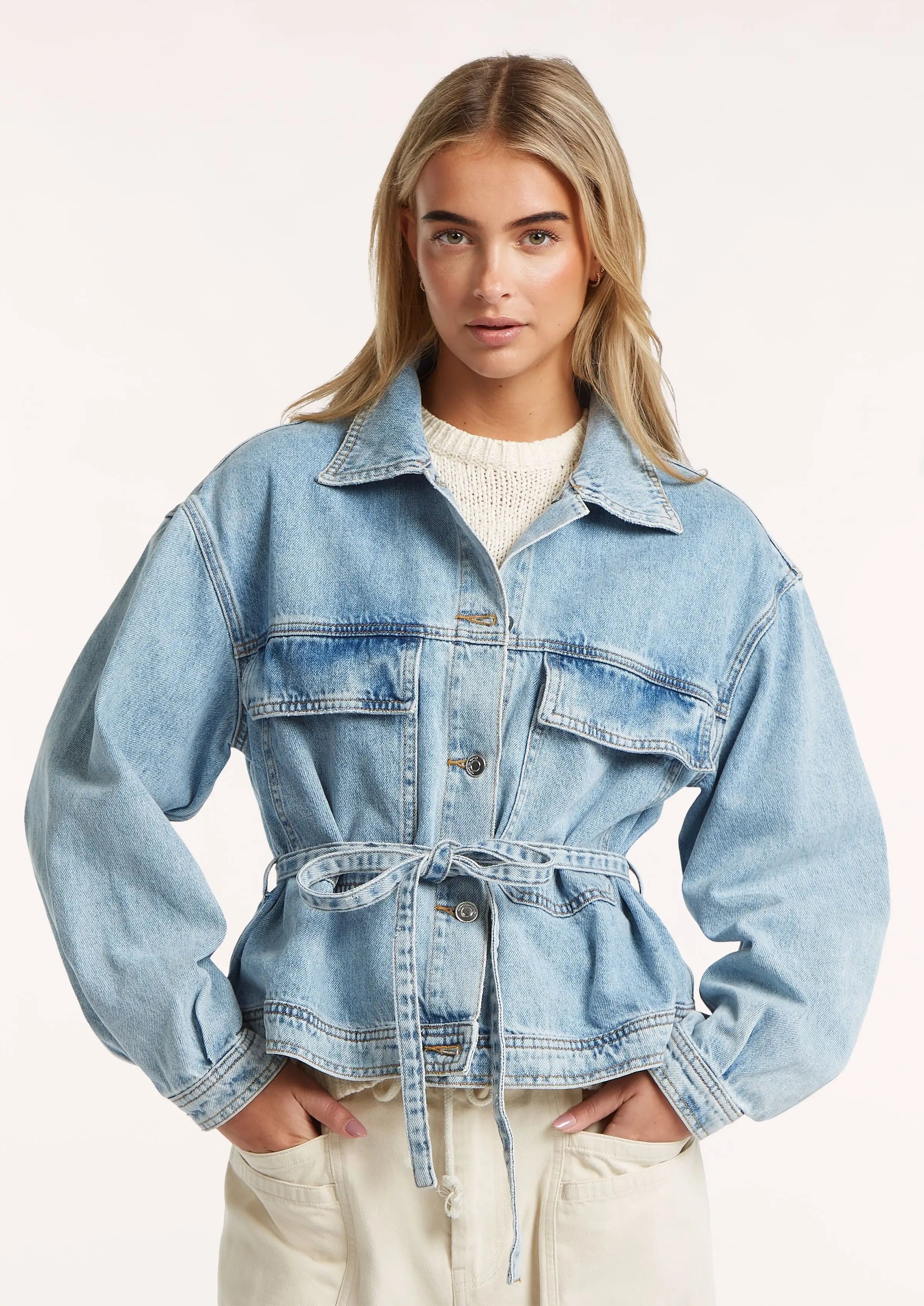 Claudi Jacket - Stargazing Blue Wash