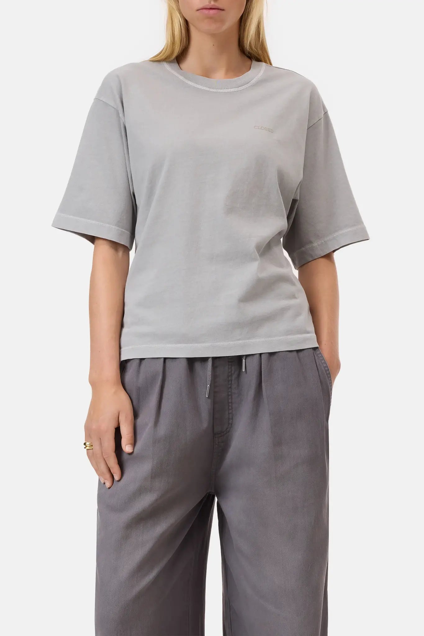 Relaxed T-Shirt - Mud Grey