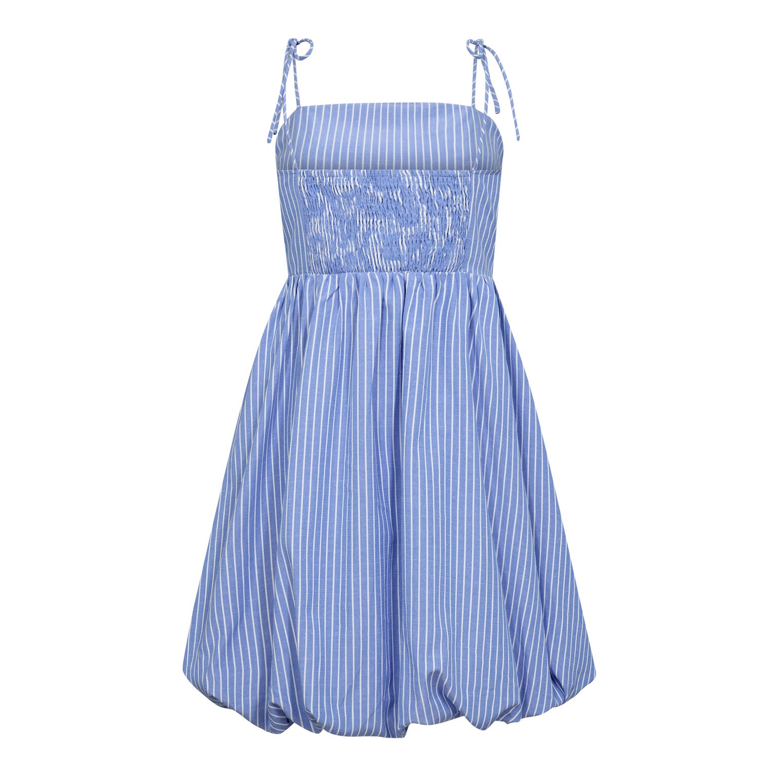 TeaCC Stripe Balloon Dress - Blue