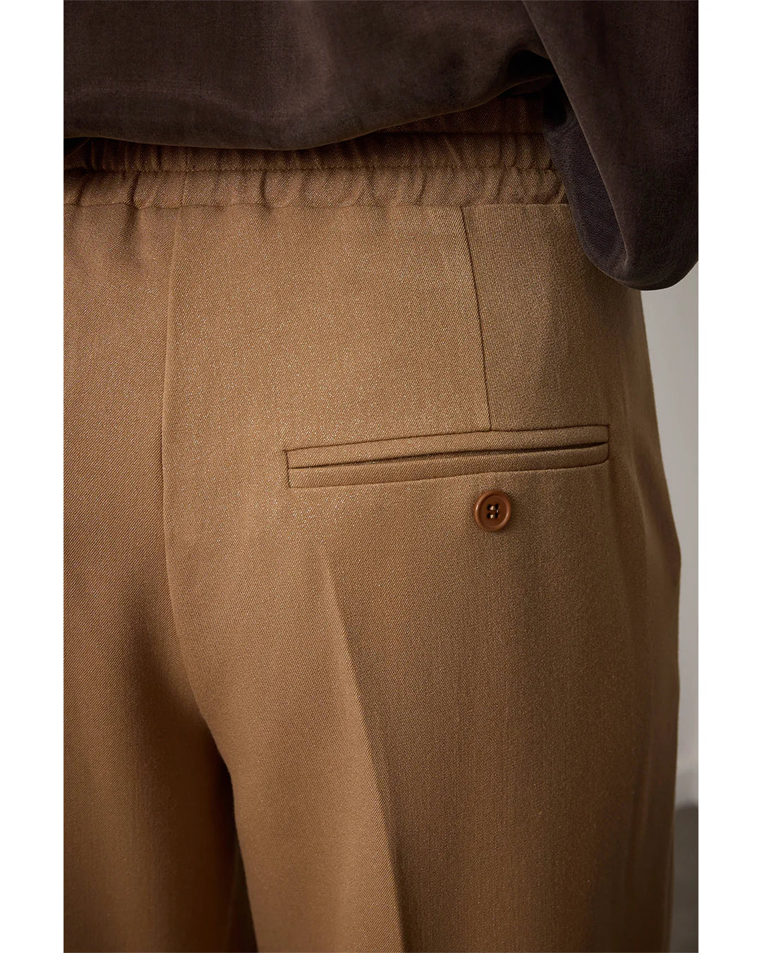 Carmelia Pants Melange Solead Laminato - Caramel