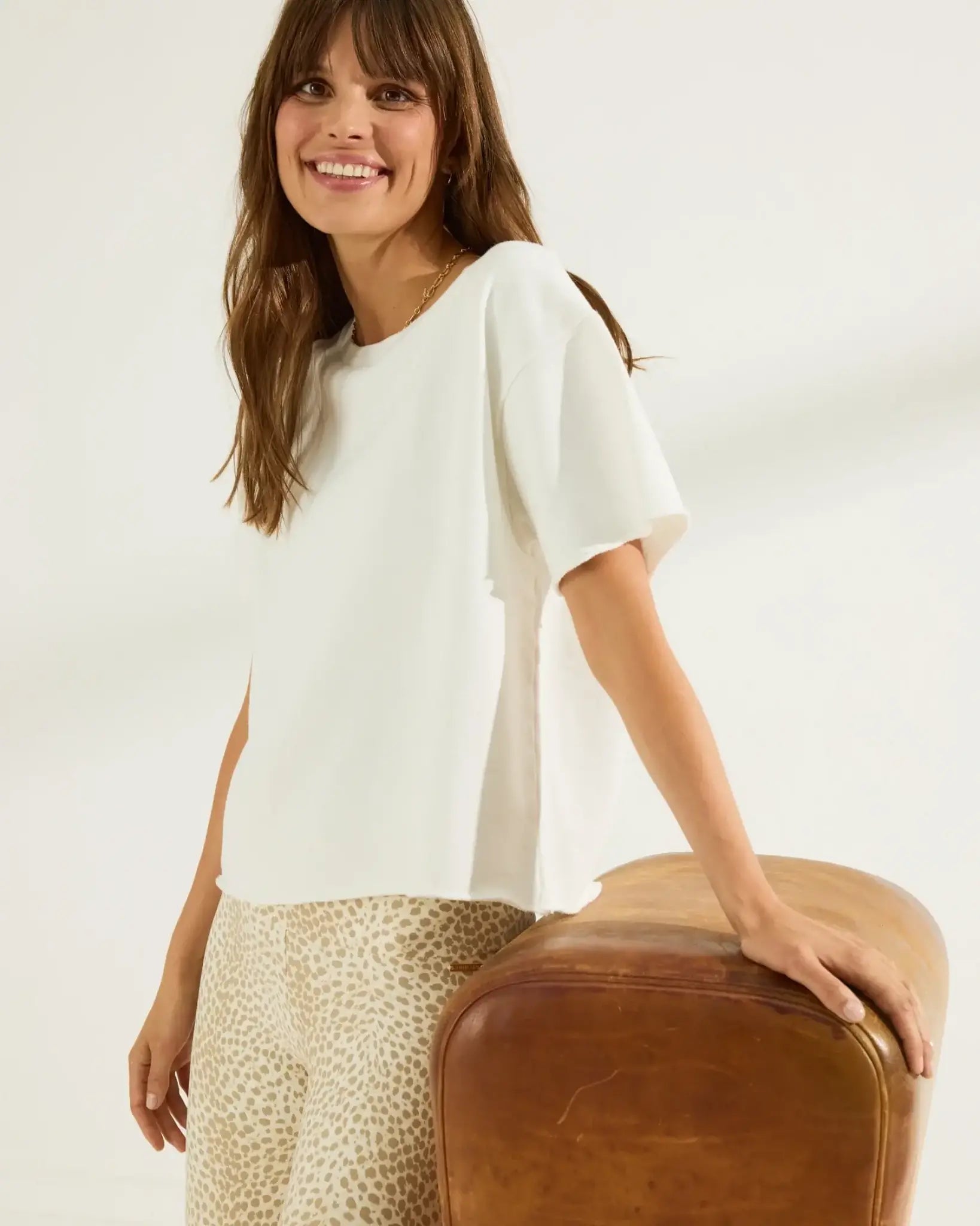 Joan top - Pearl
