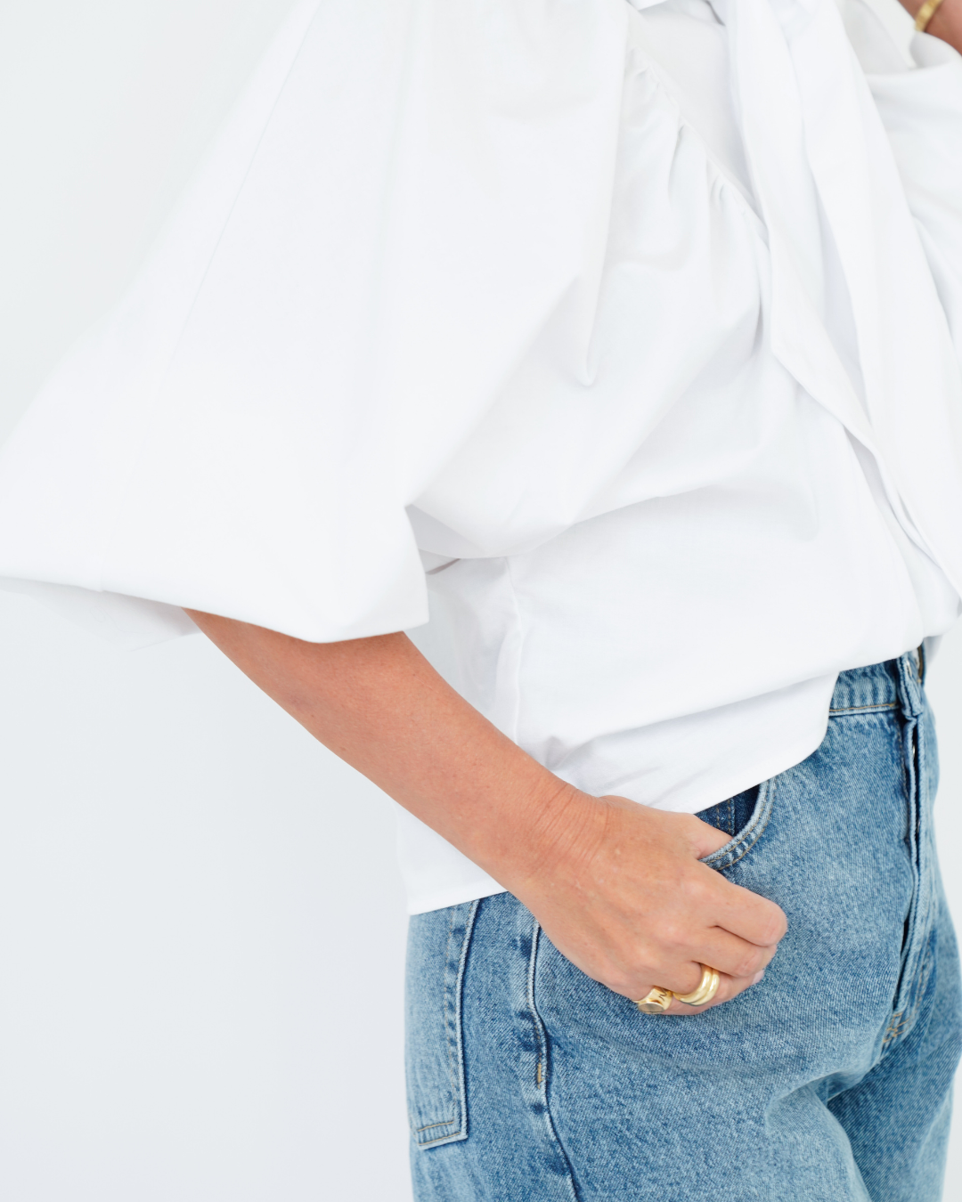 Guinevere Blouse - White