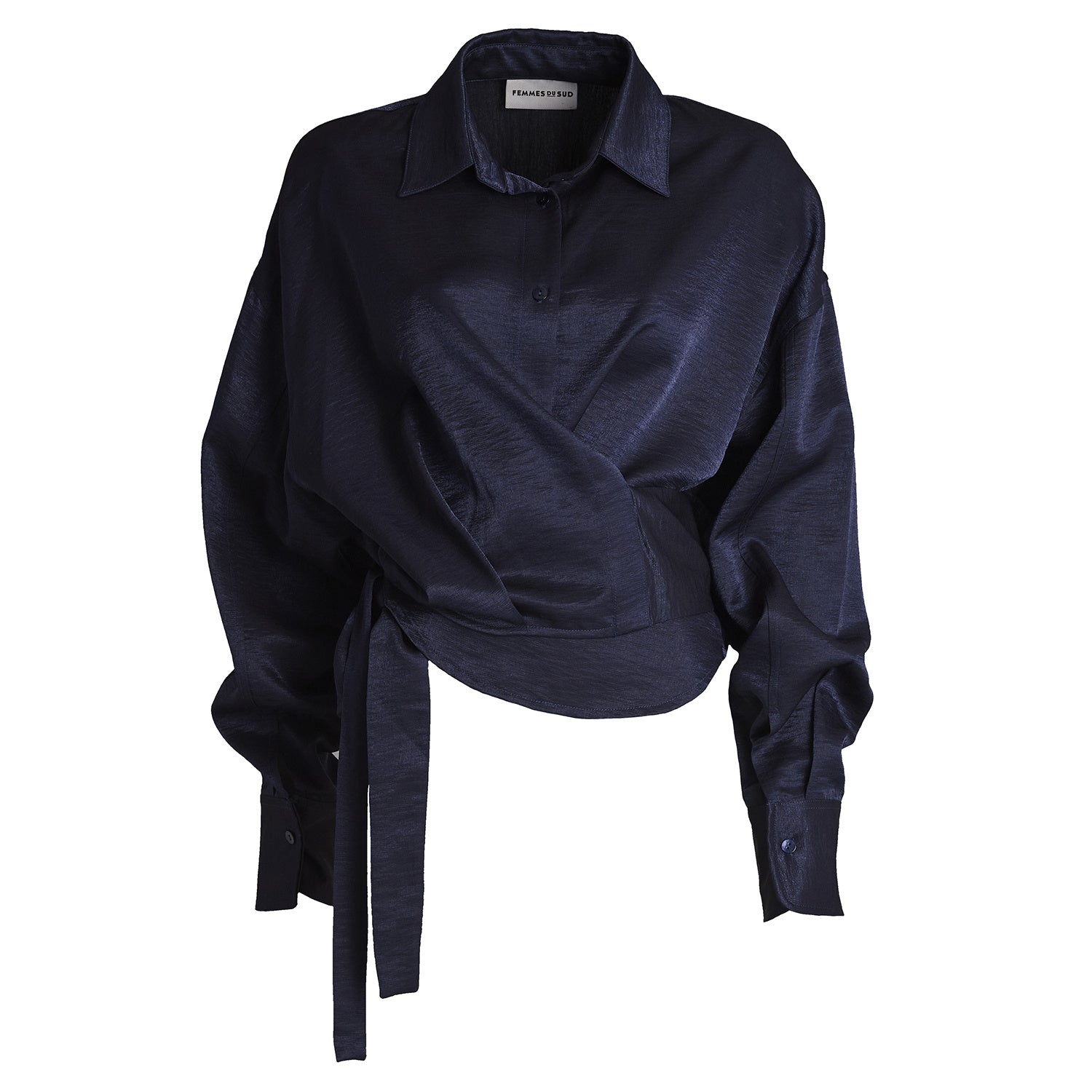Allison Satin - Navy