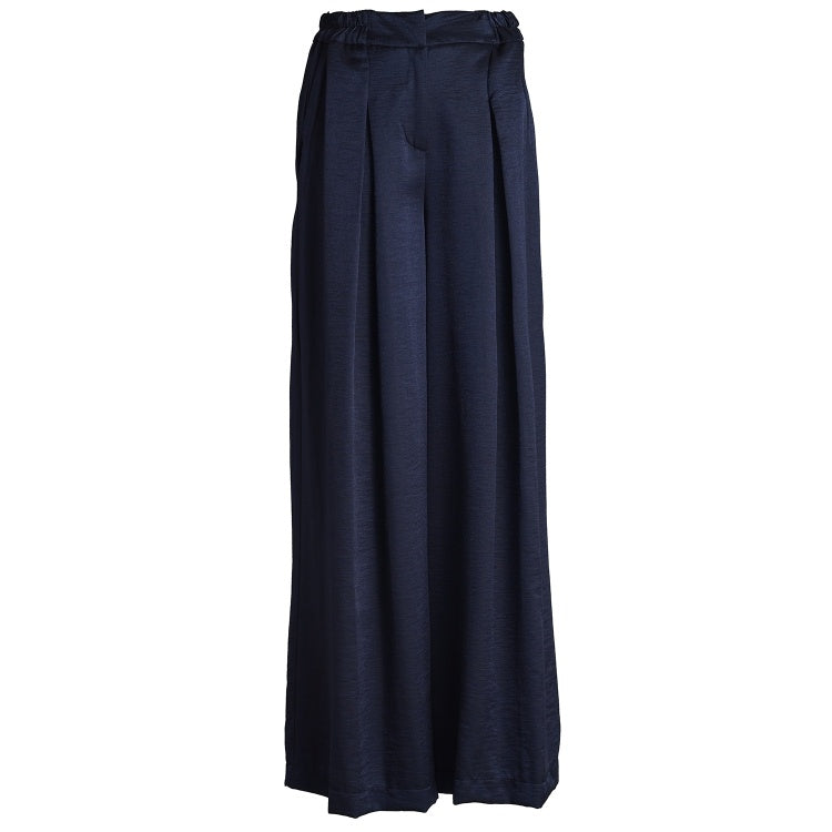Odila Satin - Navy