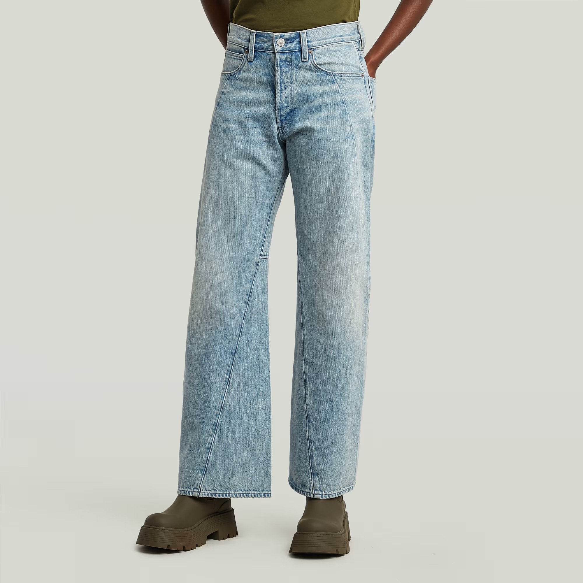 Contor 3D Wide wmn - Sun Faded Pacific Blue