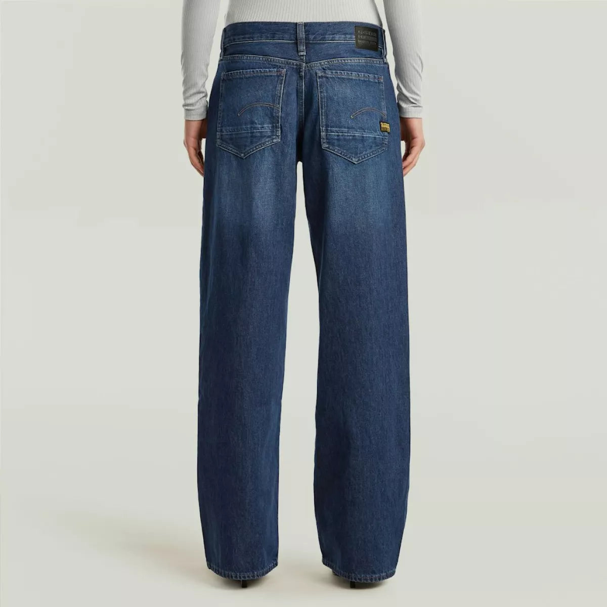 Judee loose - Worn in indigo veil