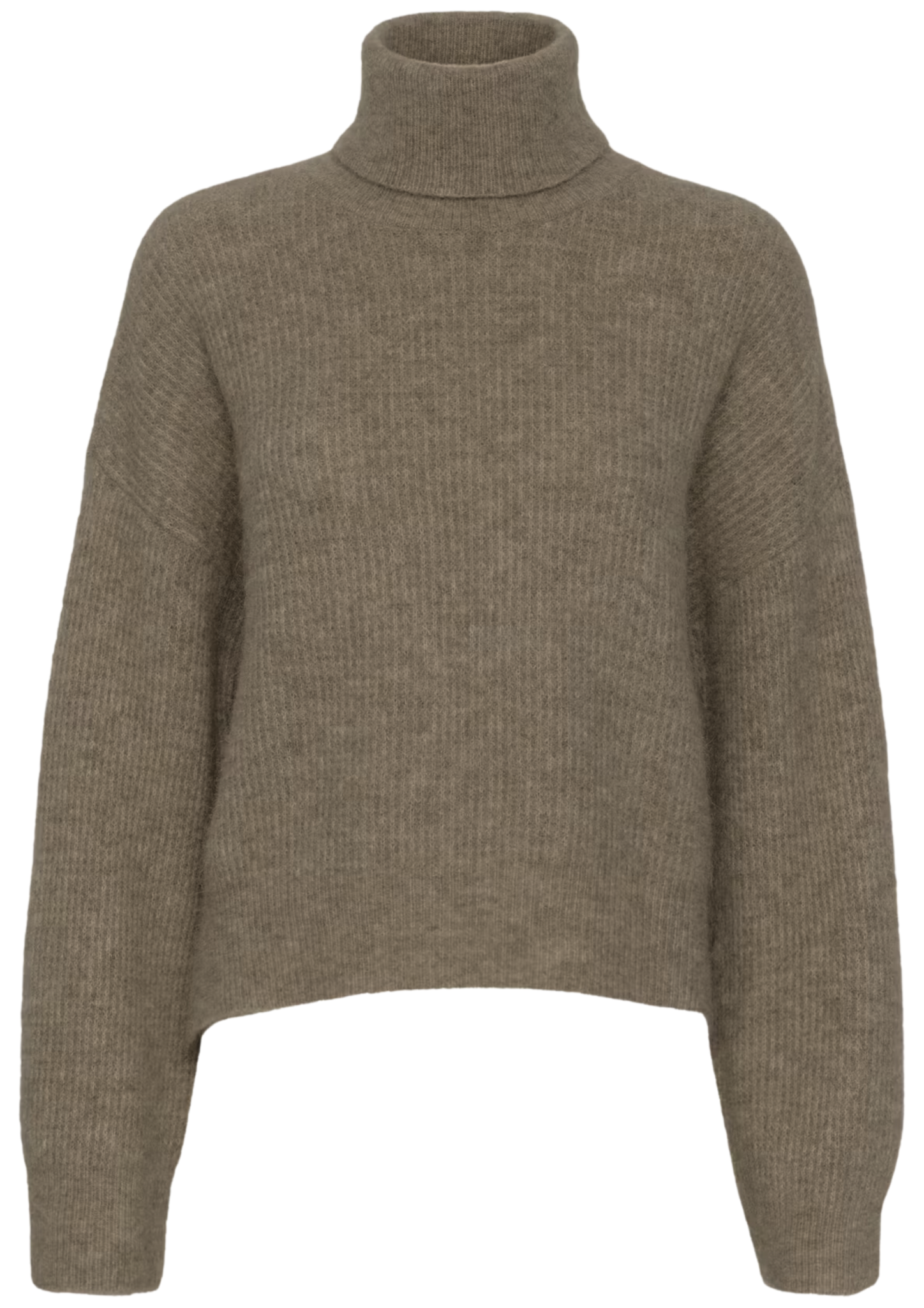AlphaGZ rollneck - dark sand melange