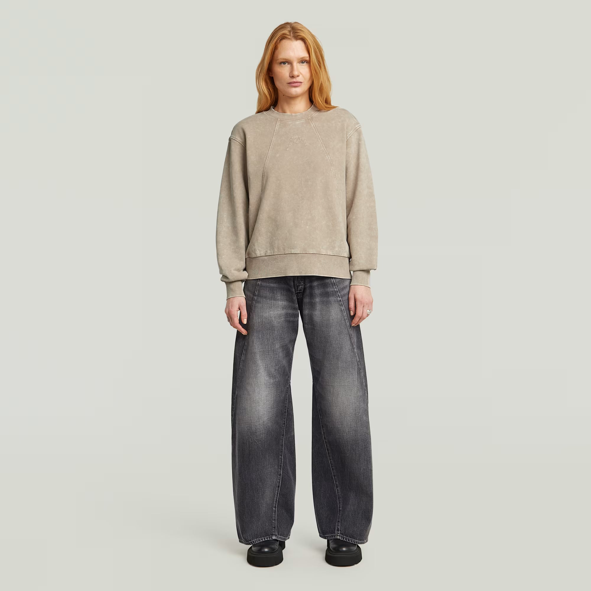 Contor 3D Wide wmn - Faded Scoria Grey