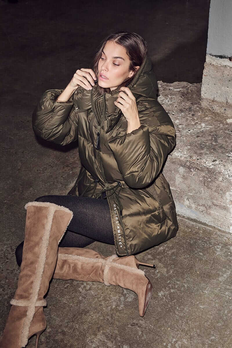 Climb Pufferjacke - Army