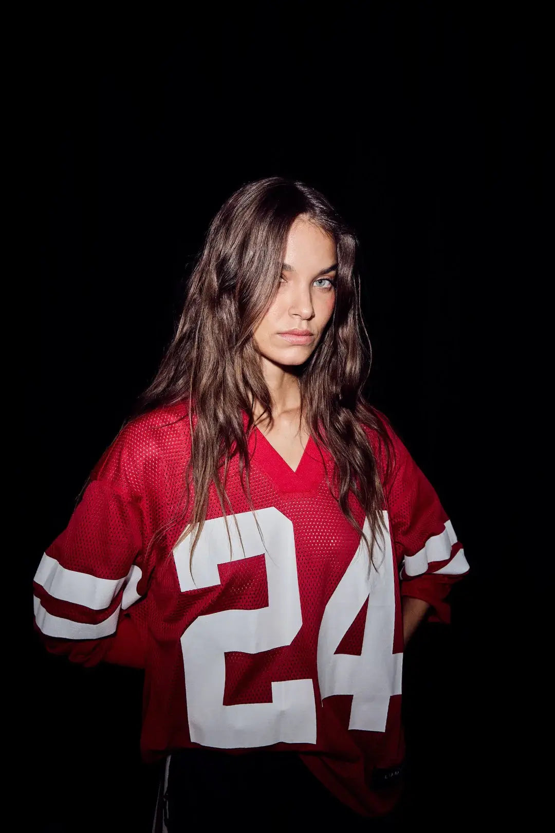 Drift Number LS Tee - Red