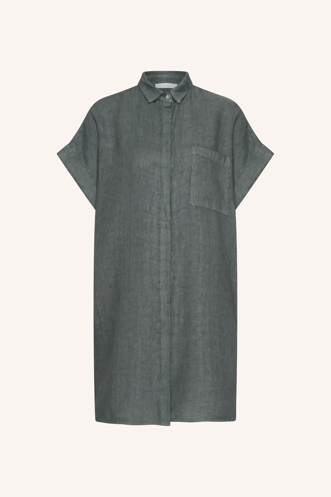Hella linen dress - Charcoal